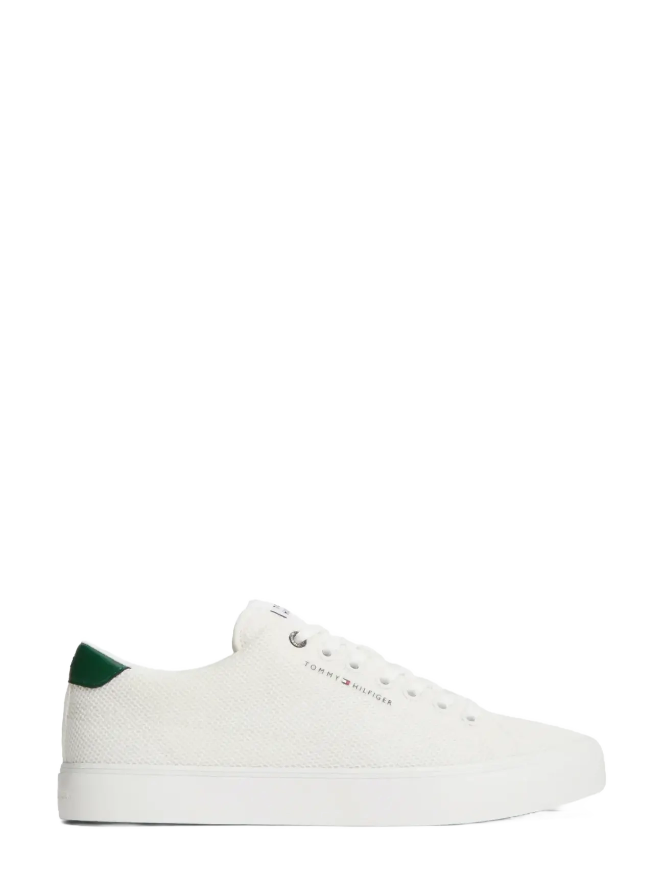 Tommy Hilfiger - TH HI VULC CORE LOW SUMMER MESH - lave sneakers - ecru street green - 5