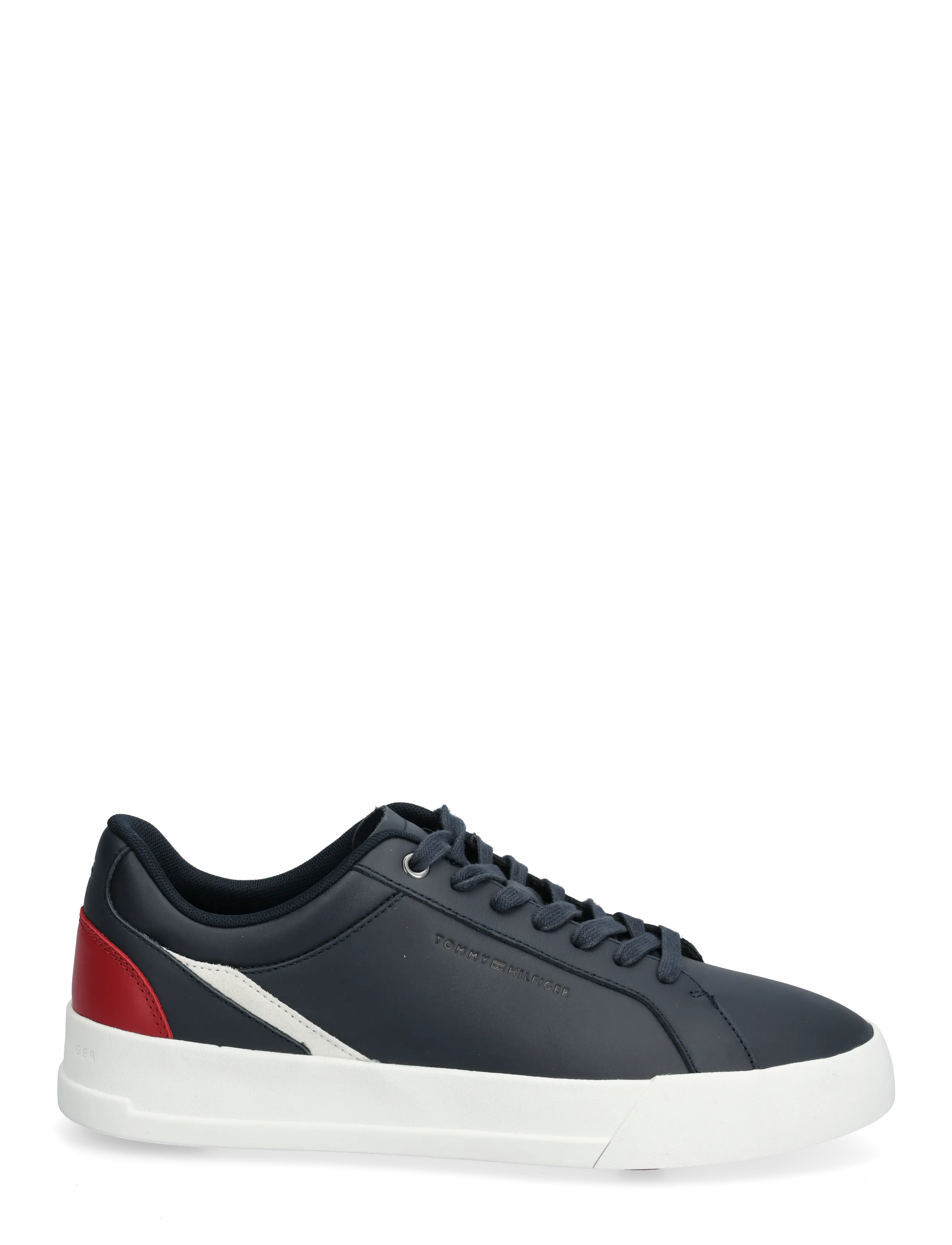 Tommy Hilfiger - TH COURT PREMIUM LEATHER - low tops - desert sky - 1