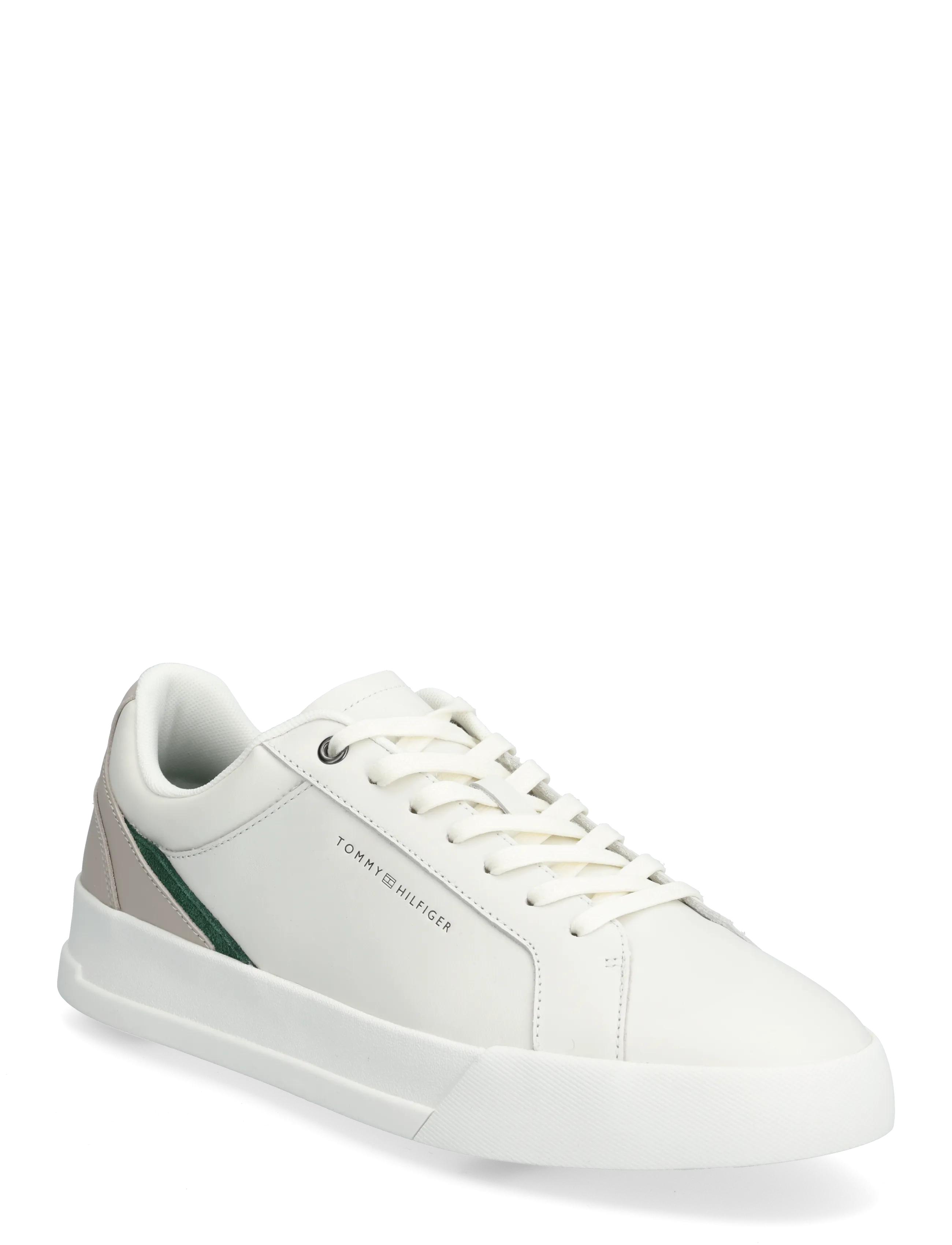 Tommy Hilfiger TH COURT PREMIUM LEATHER -  - ECRU / white