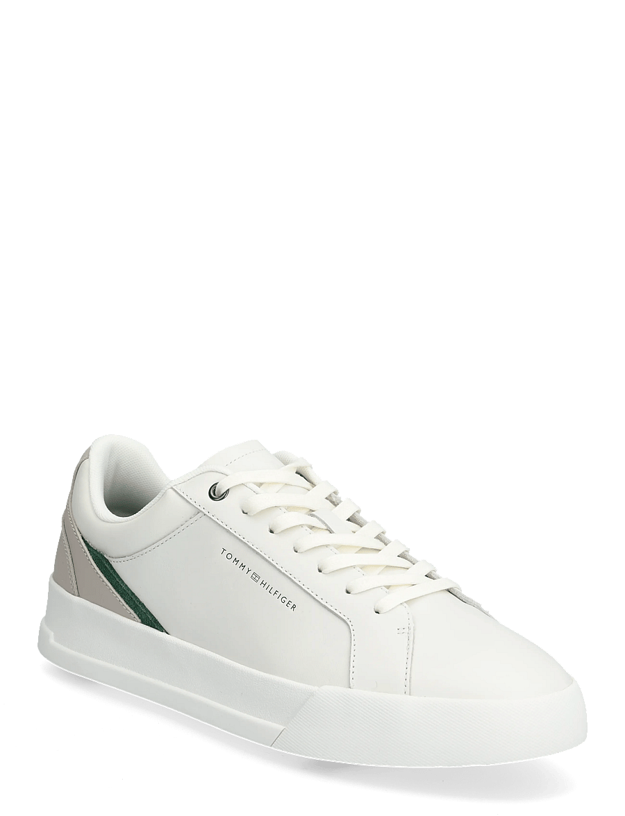 Tommy Hilfiger - TH COURT PREMIUM LEATHER - lave sneakers - ecru - 0