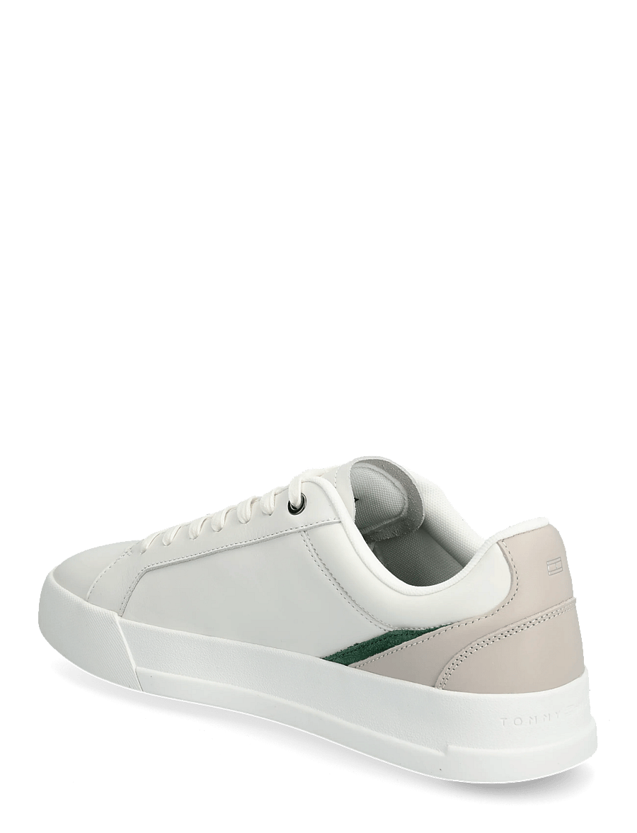 Tommy Hilfiger - TH COURT PREMIUM LEATHER - lave sneakers - ecru - 2