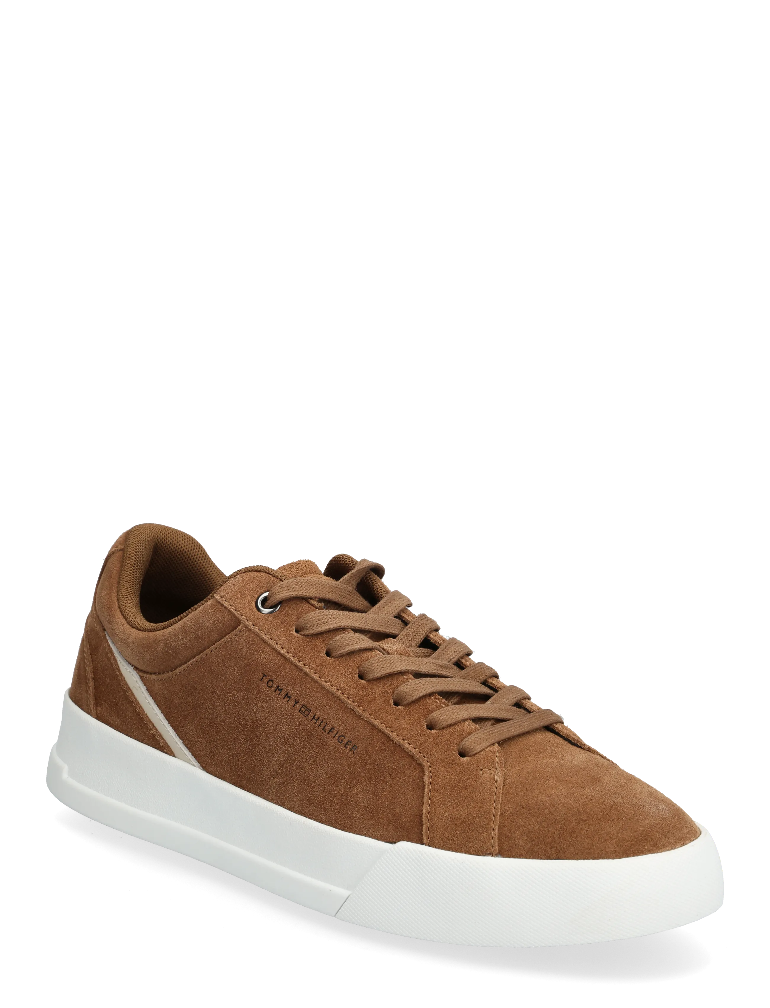 Tommy Hilfiger TH COURT PREMIUM SUEDE - Tommy Hilfiger - COCONUT GROVE / brown