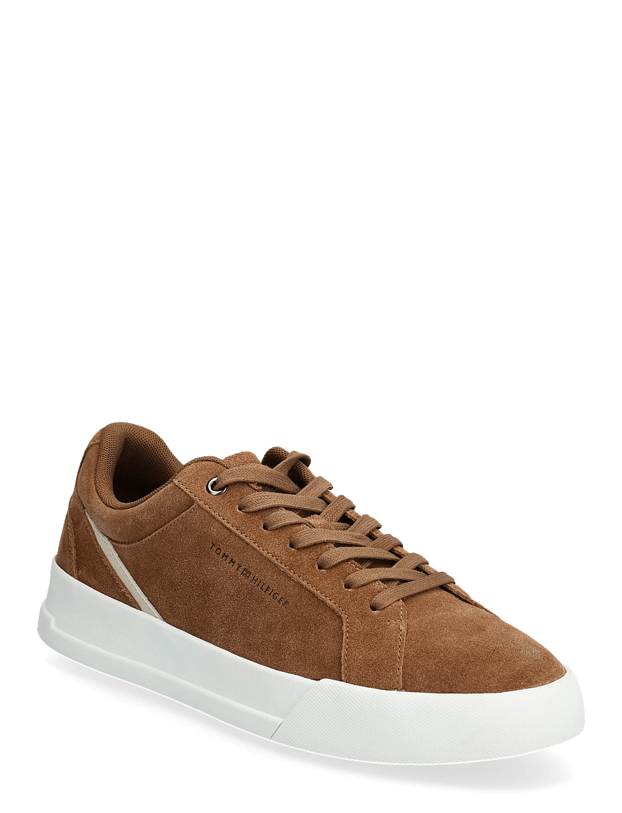 Tommy Hilfiger - TH COURT PREMIUM SUEDE - låga sneakers - coconut grove - 0