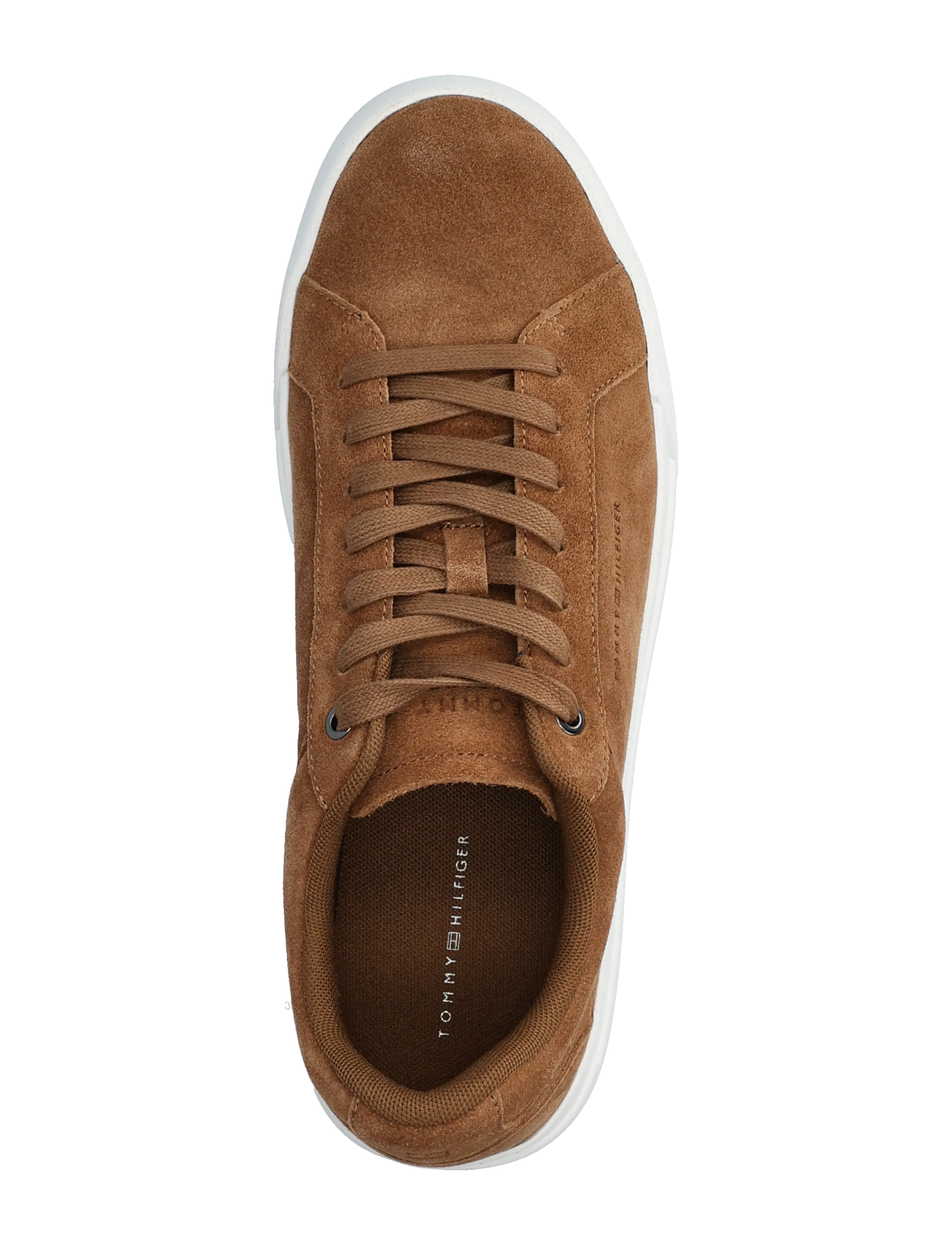Tommy Hilfiger - TH COURT PREMIUM SUEDE - låga sneakers - coconut grove - 3