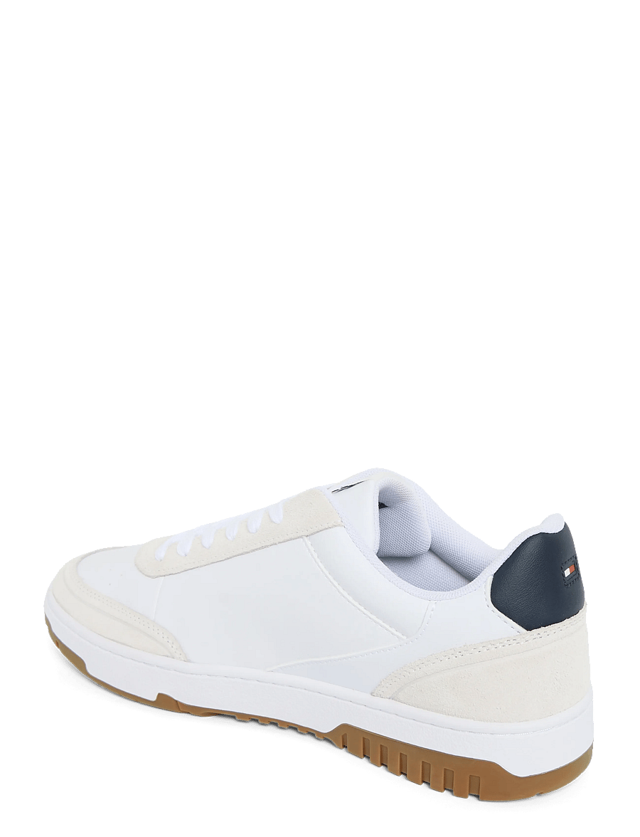 Tommy Hilfiger - TH BASKET CORE LEATHER SUEDE MIX - rwb - 1