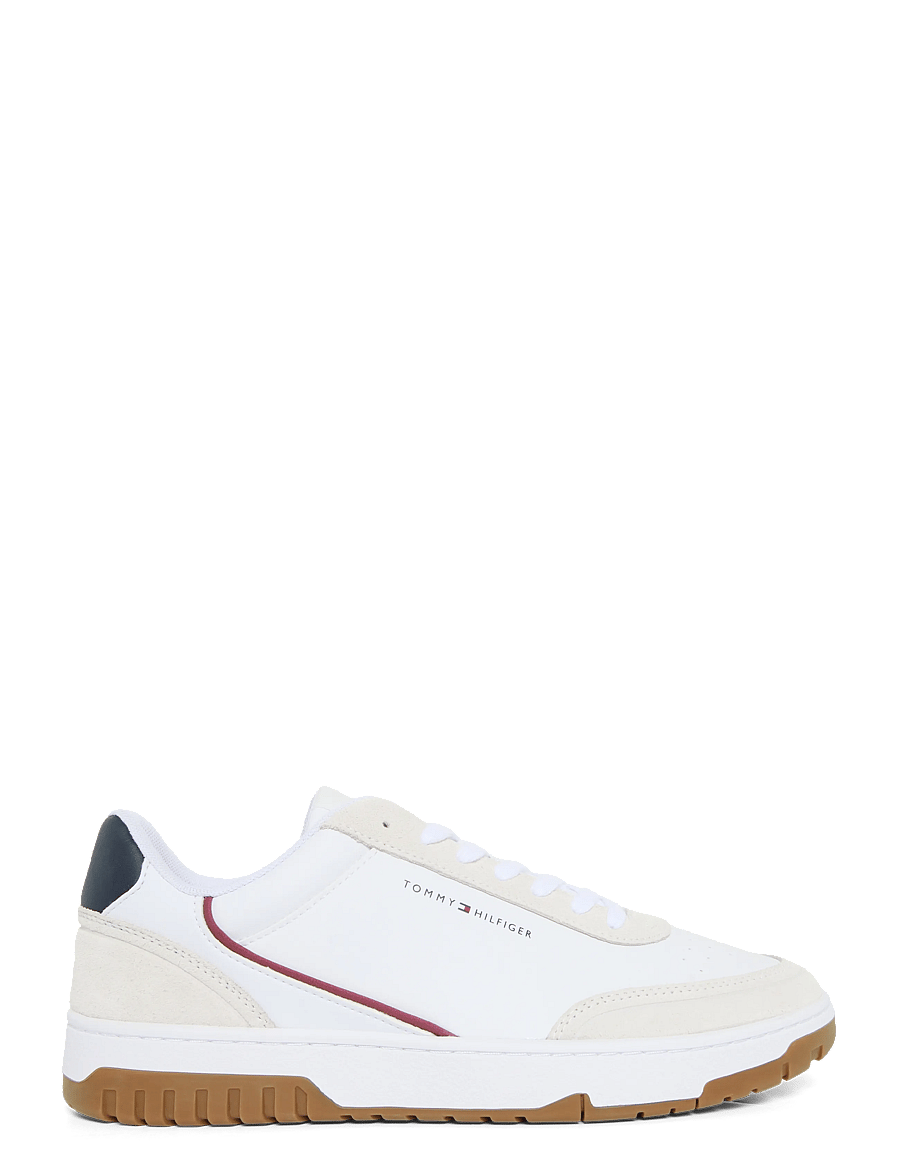 Tommy Hilfiger - TH BASKET CORE LEATHER SUEDE MIX - rwb - 2