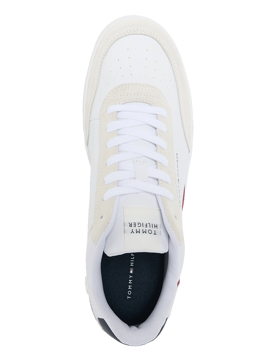 Tommy Hilfiger - TH BASKET CORE LEATHER SUEDE MIX - rwb - 3