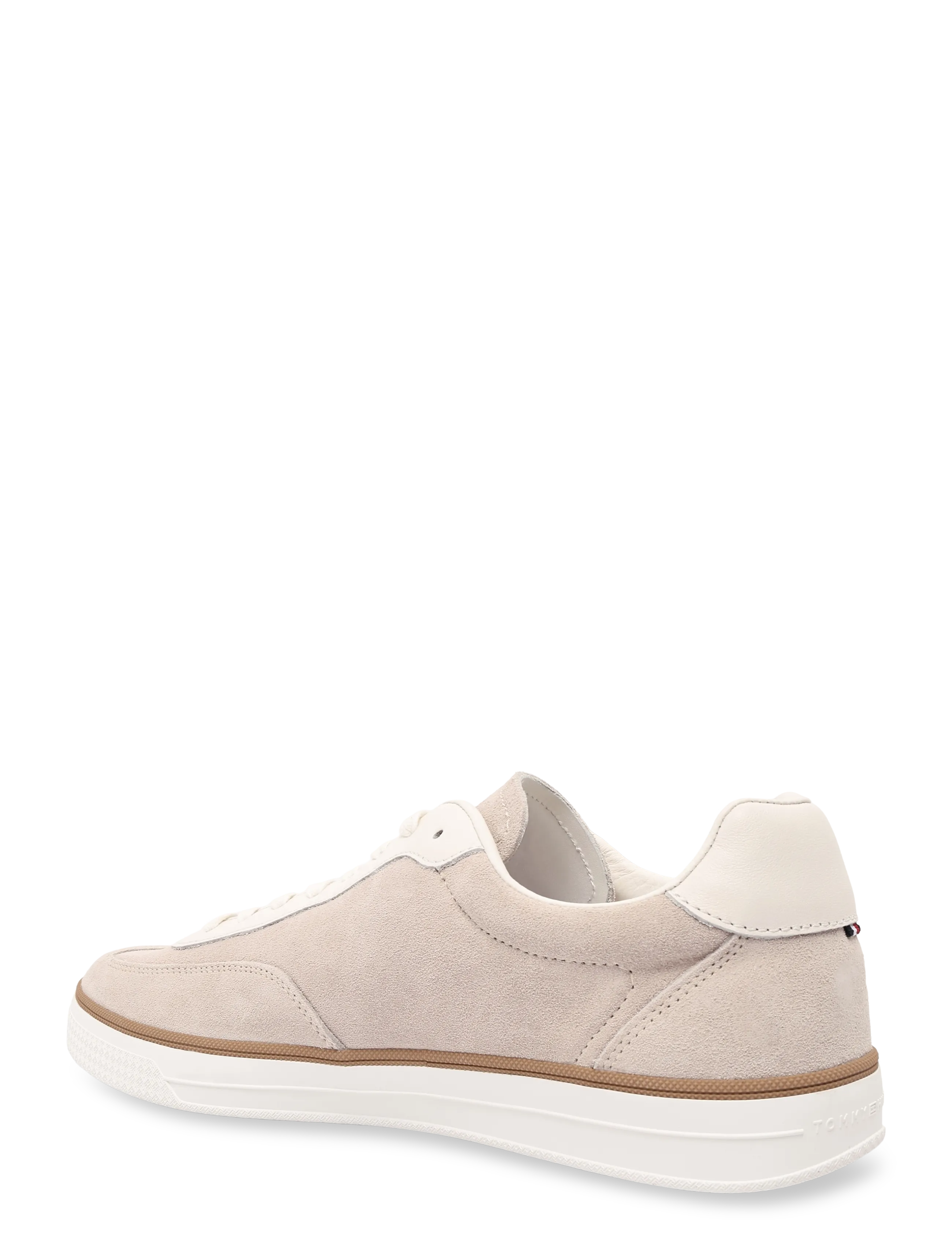 Tommy Hilfiger - TH LO LUX SUEDE LEATHER MIX - låga sneakers - classic stone - 1