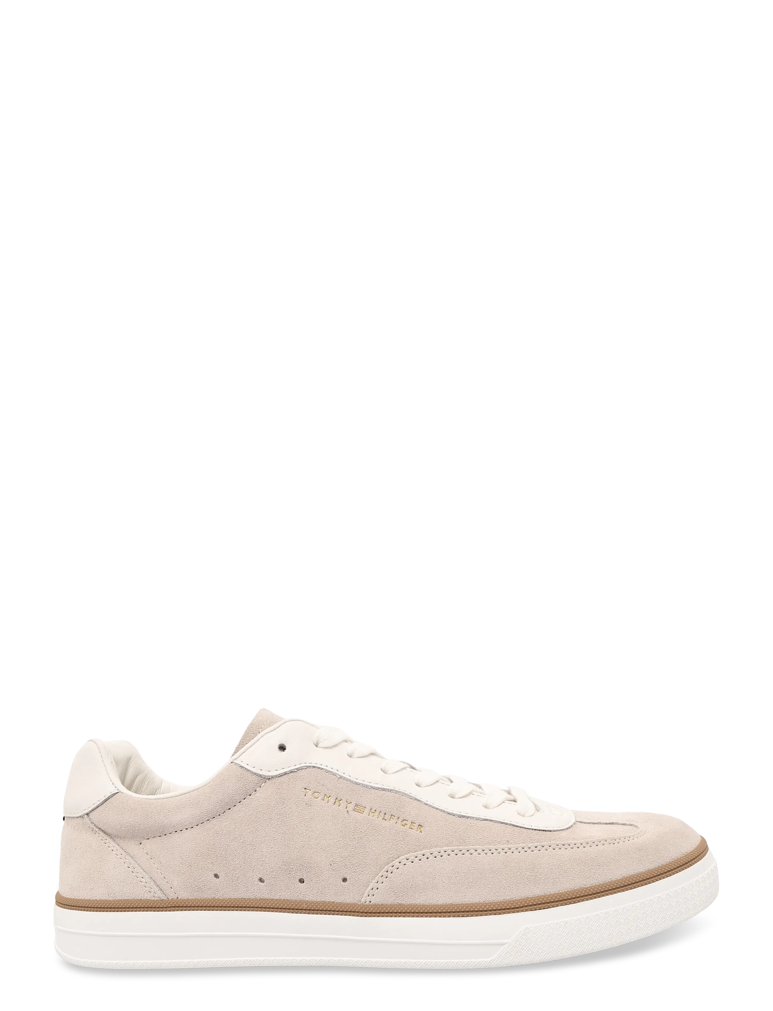 Tommy Hilfiger - TH LO LUX SUEDE LEATHER MIX - låga sneakers - classic stone - 2