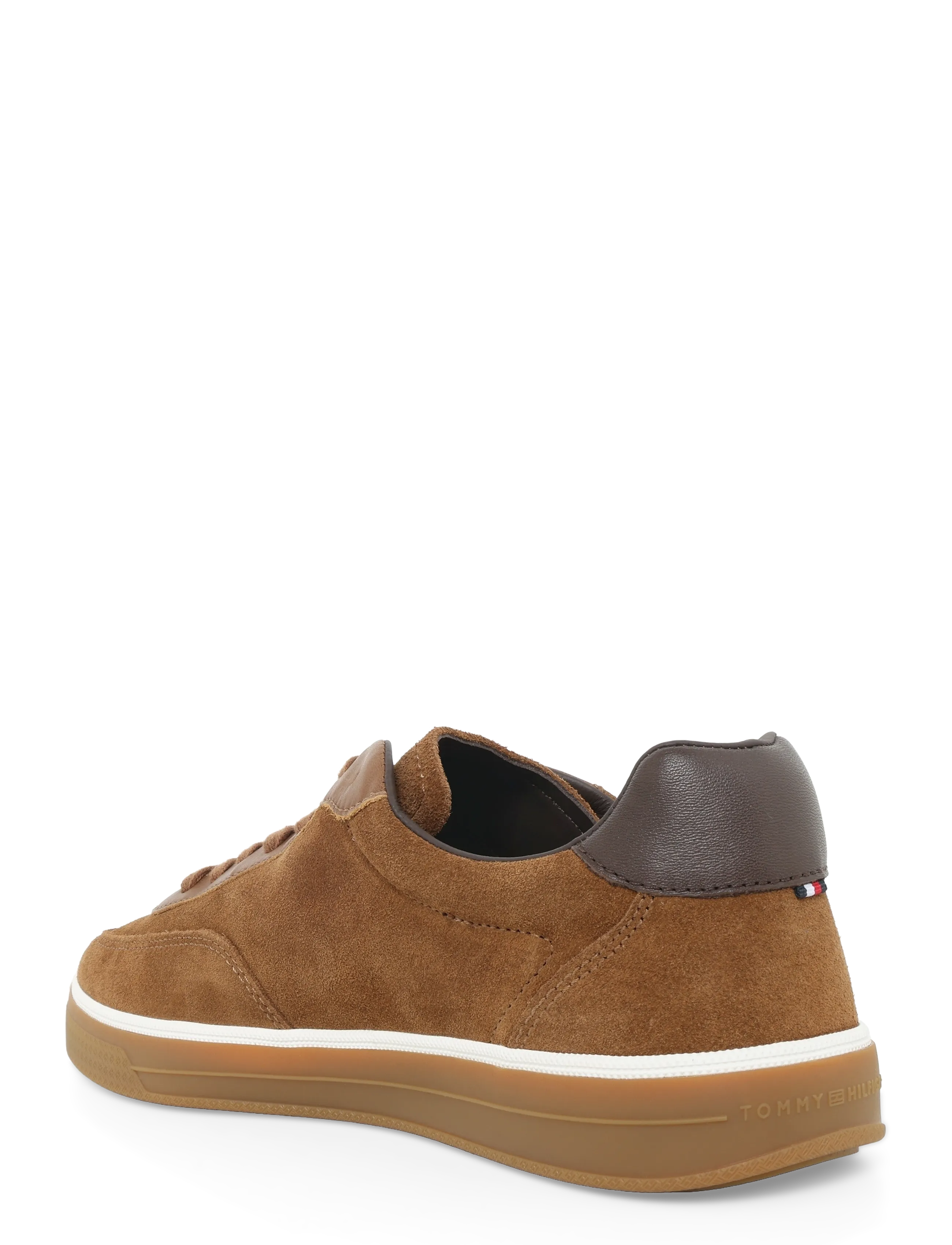 Tommy Hilfiger - TH LO LUX SUEDE LEATHER MIX - låga sneakers - coconut grove - 1