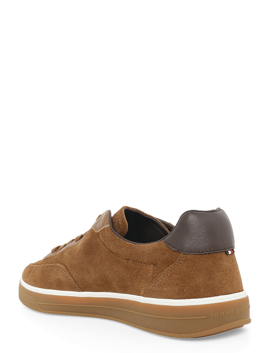 Tommy Hilfiger - TH LO LUX SUEDE LEATHER MIX - låga sneakers - coconut grove - 1