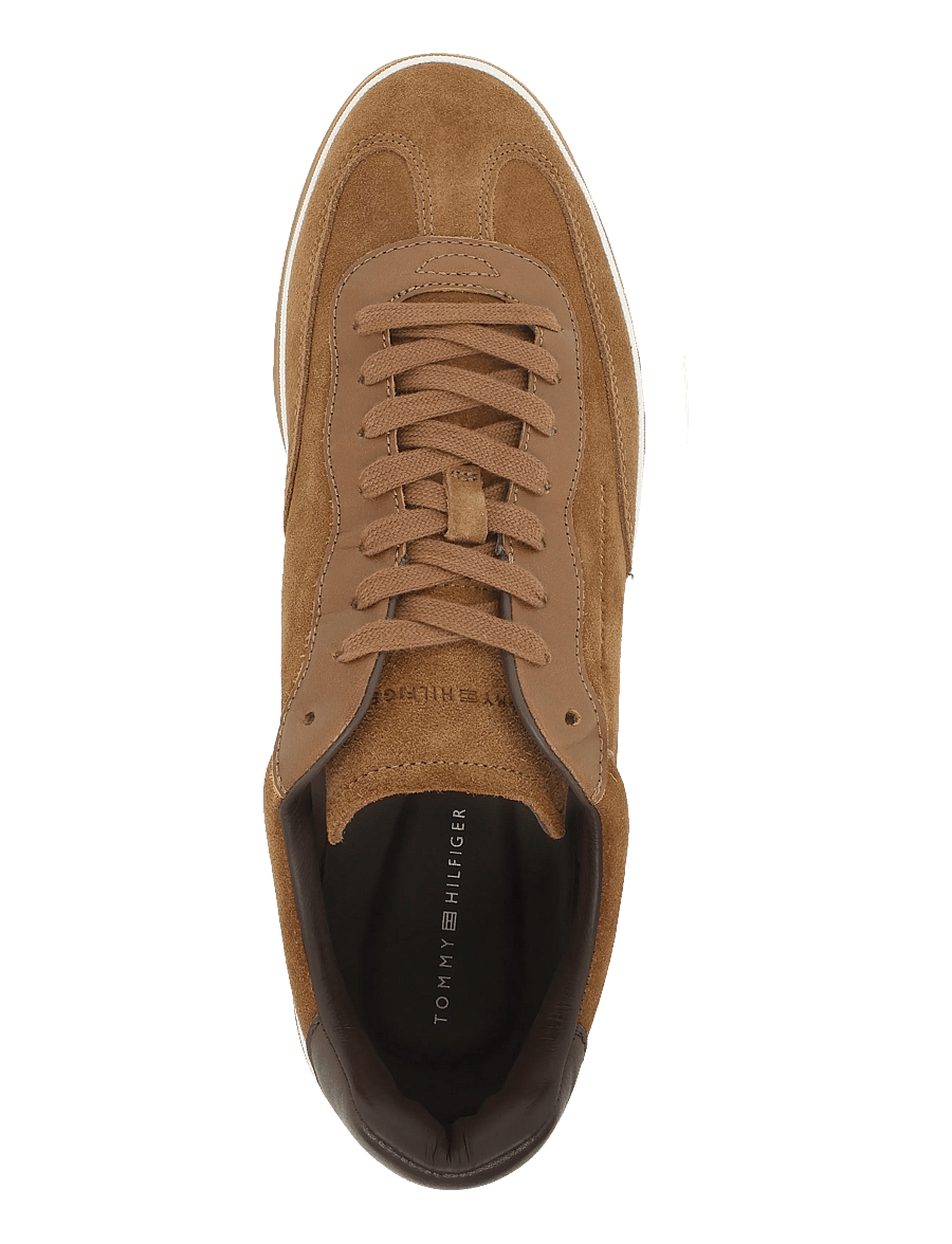 Tommy Hilfiger - TH LO LUX SUEDE LEATHER MIX - låga sneakers - coconut grove - 3