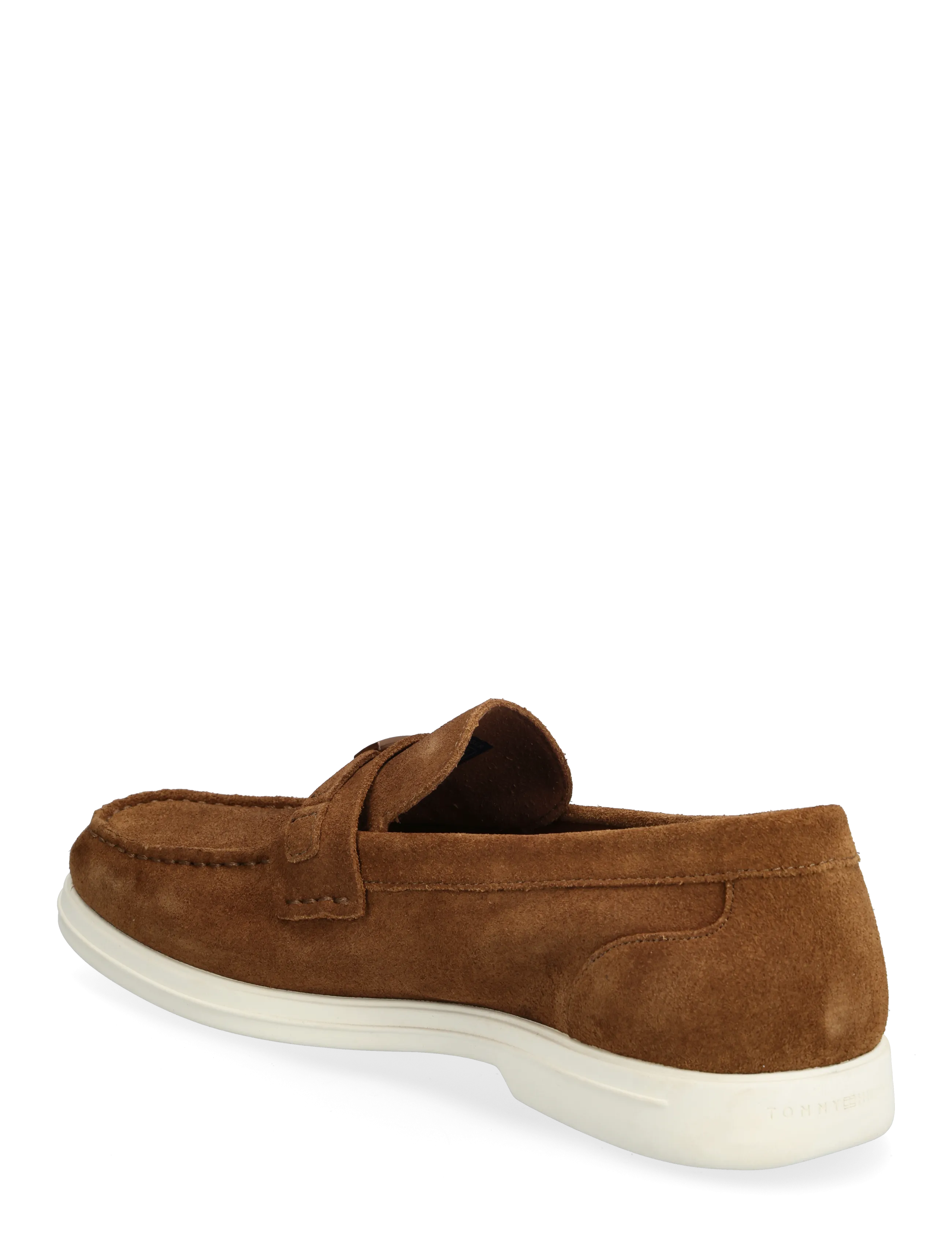 Tommy Hilfiger - LIGHT SUEDE FLAG HARDWARE LOAFER - shop efter anledning - coconut grove - 2
