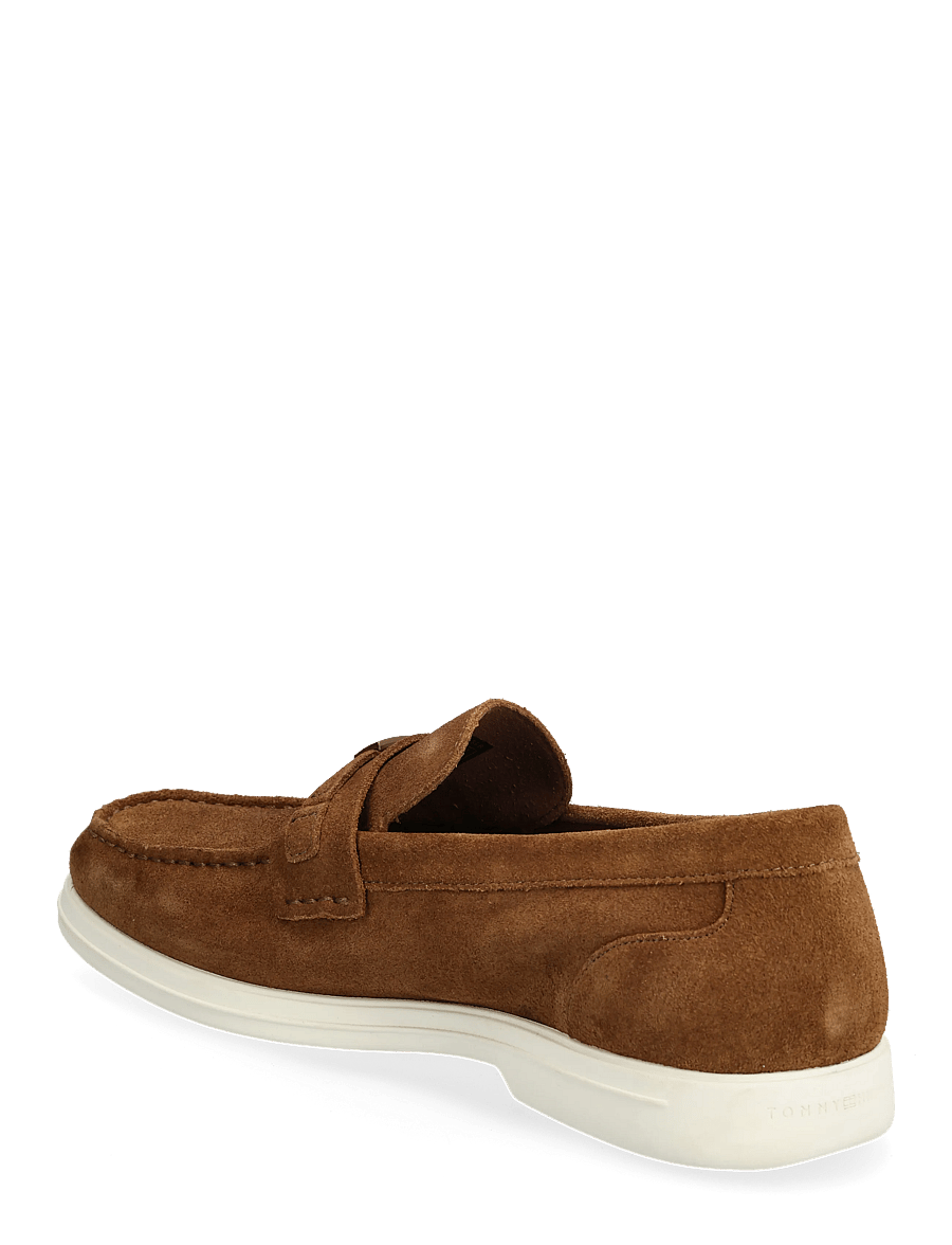 Tommy Hilfiger - LIGHT SUEDE FLAG HARDWARE LOAFER - shop efter anledning - coconut grove - 2