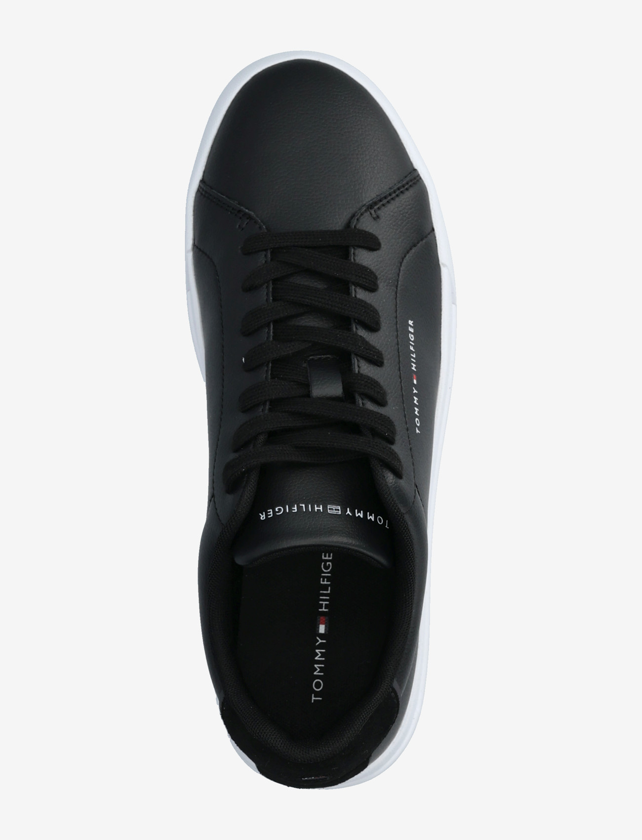 Tommy Hilfiger - TH COURT CORE - lave sneakers - black - 3