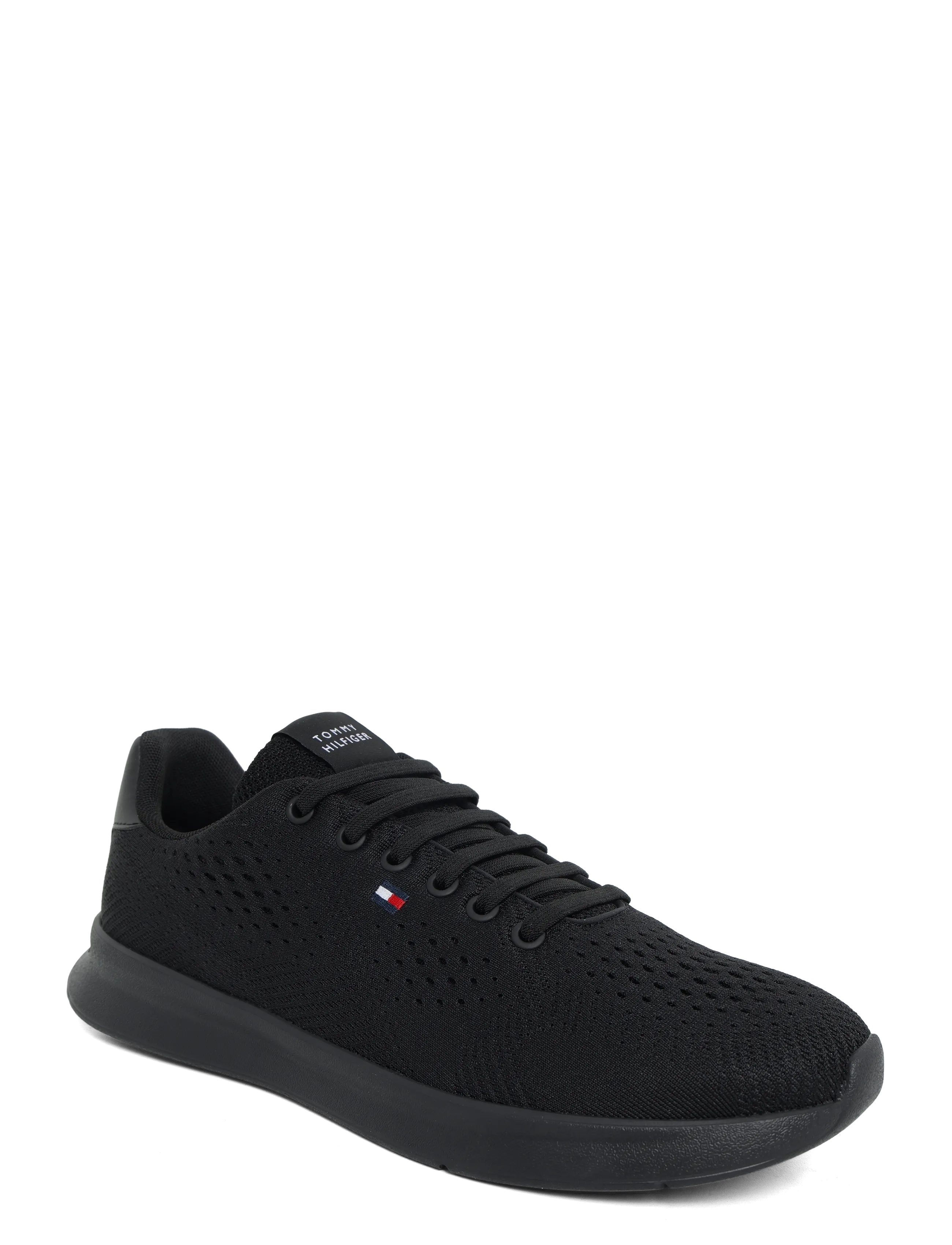 TOMMY HILFIGER Lightweight Runner Knit Schwarz - 41 - Herren