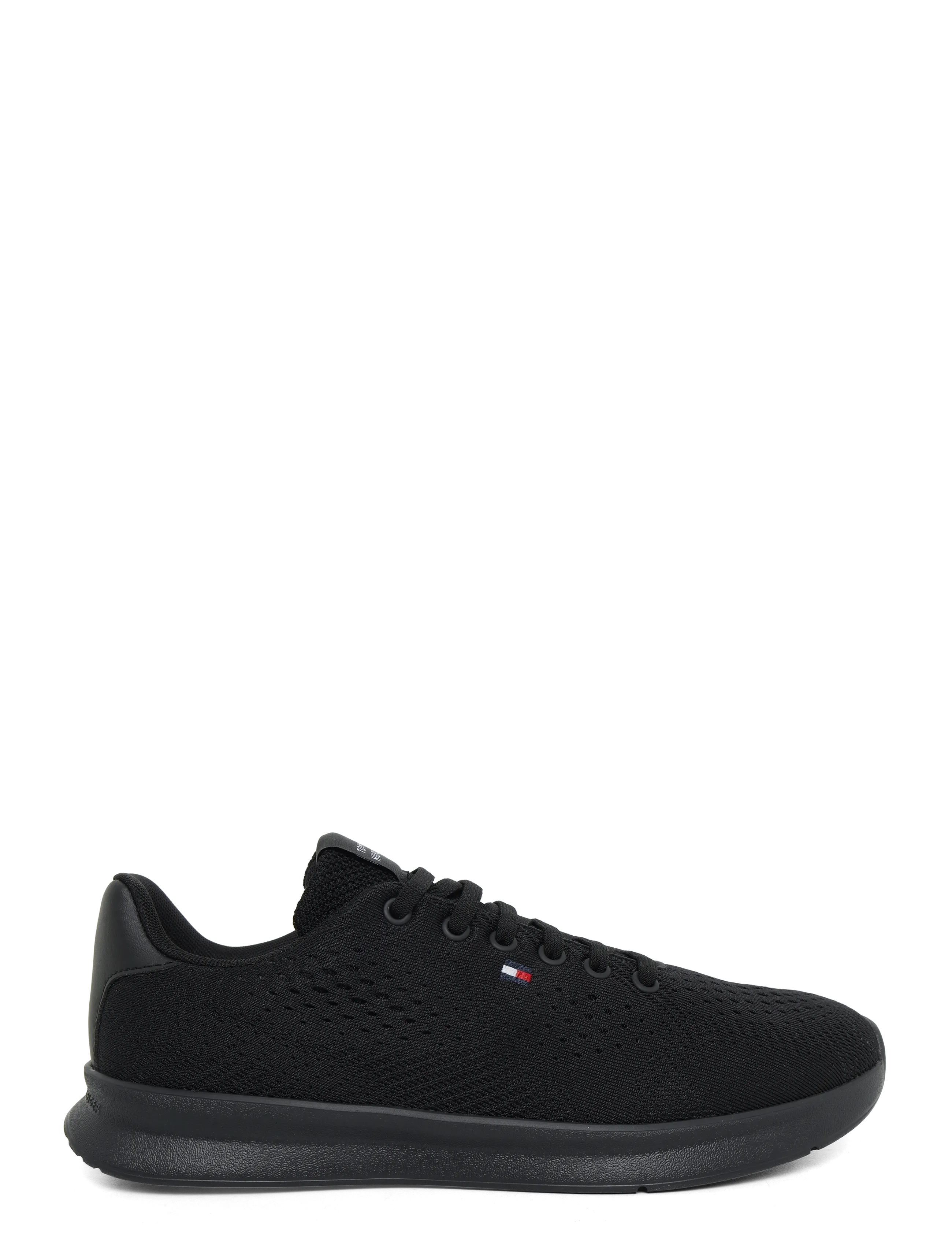 Tommy Hilfiger - LIGHTWEIGHT RUNNER KNIT - lave sneakers - black - 2