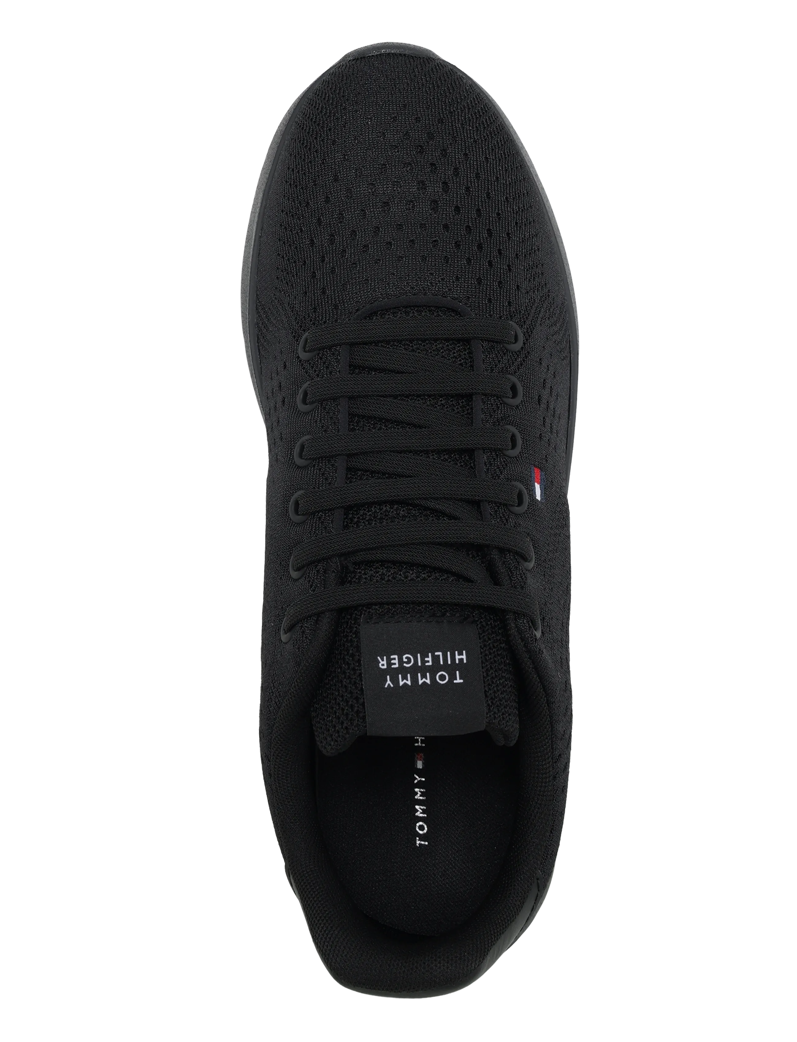 Tommy Hilfiger - LIGHTWEIGHT RUNNER KNIT - lave sneakers - black - 3