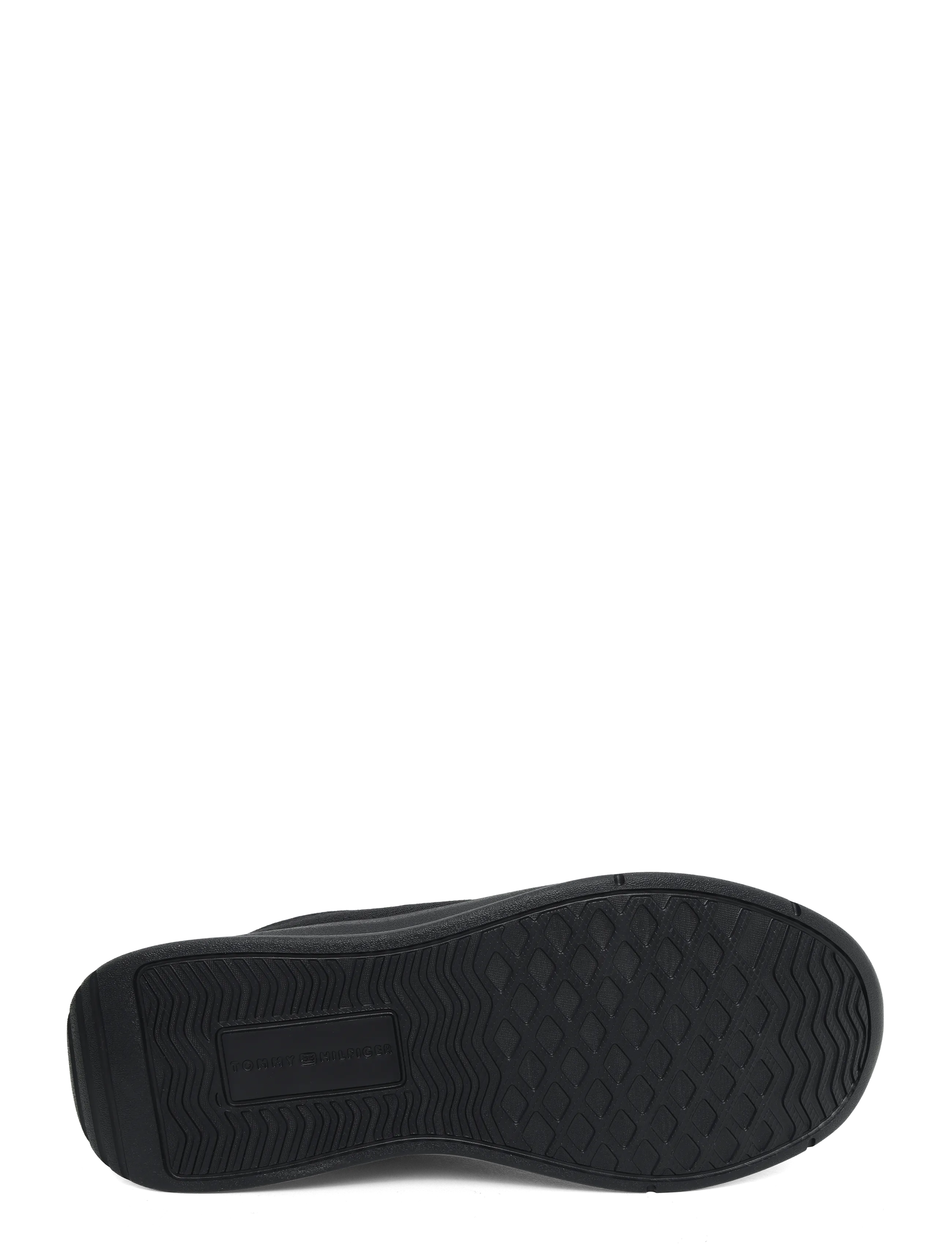 Tommy Hilfiger - LIGHTWEIGHT RUNNER KNIT - lave sneakers - black - 4
