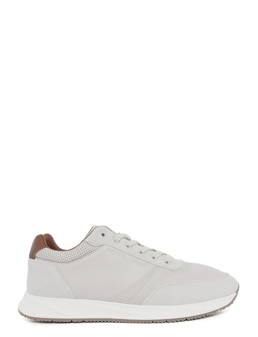 Tommy Hilfiger - TH DRESSY RUNNER SUEDE MIX - lave sneakers - classic stone - 2