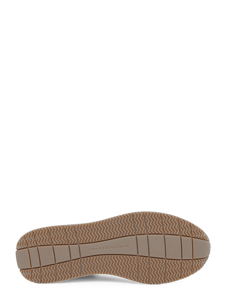 Tommy Hilfiger - TH DRESSY RUNNER SUEDE MIX - lave sneakers - classic stone - 4
