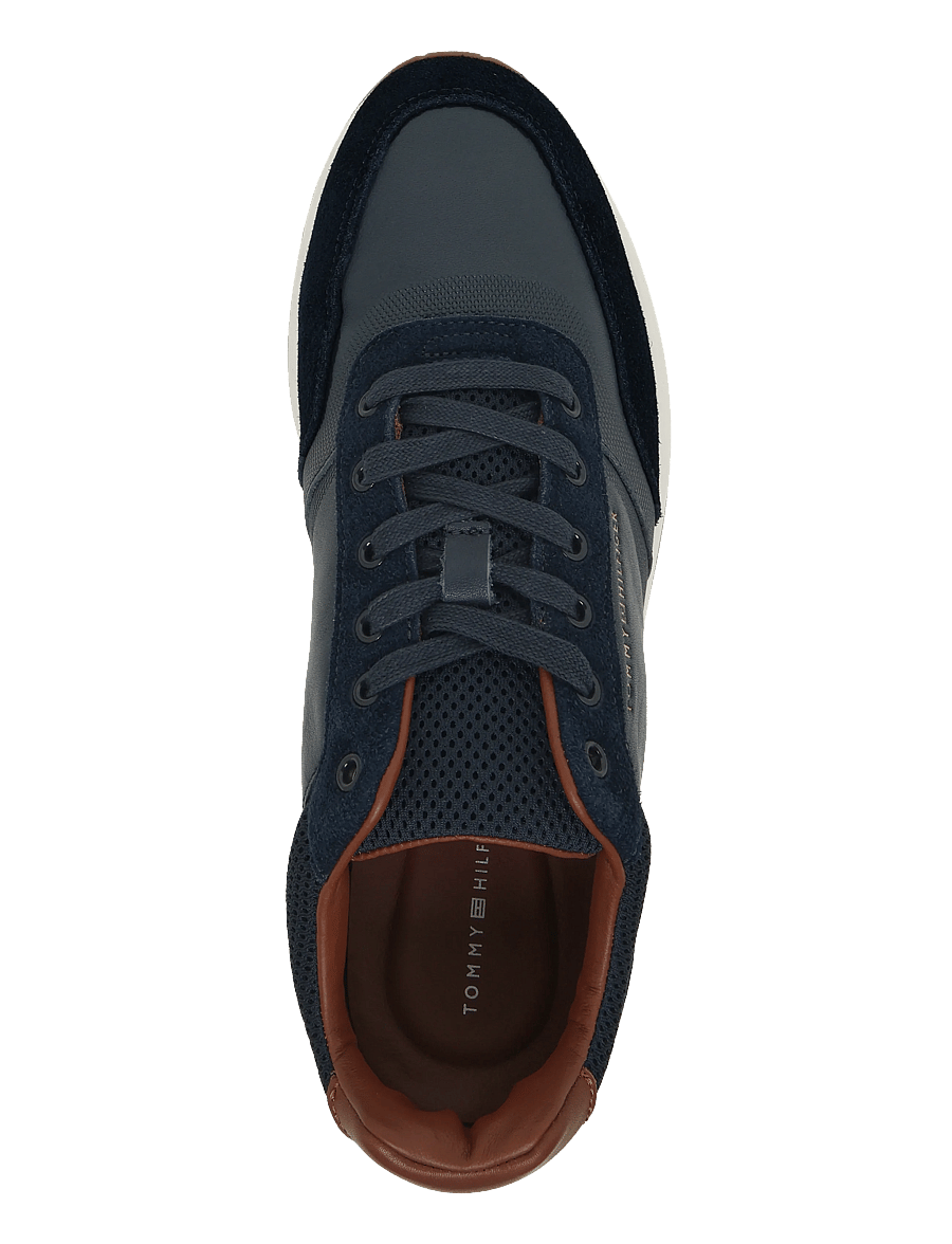 Tommy Hilfiger - TH DRESSY RUNNER SUEDE MIX - low tops - desert sky - 3
