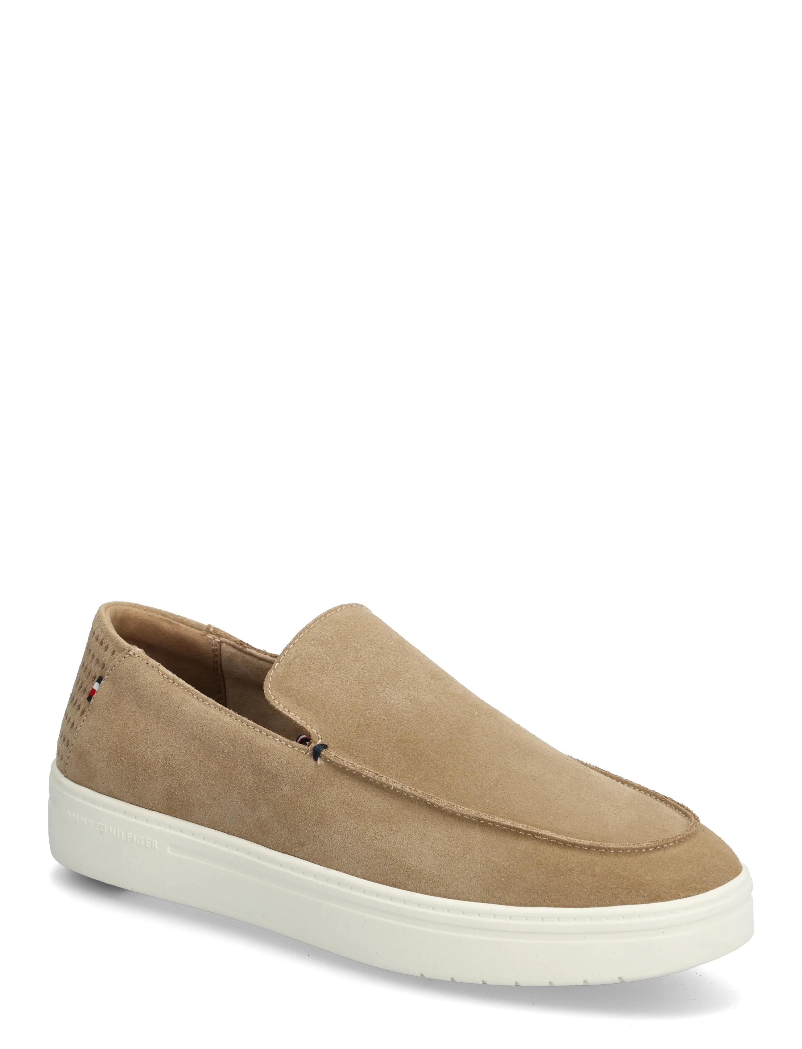 Tommy Hilfiger Modern Light Suede Loafer, 43, Schuhe, Beige - Loafers, Männerswear