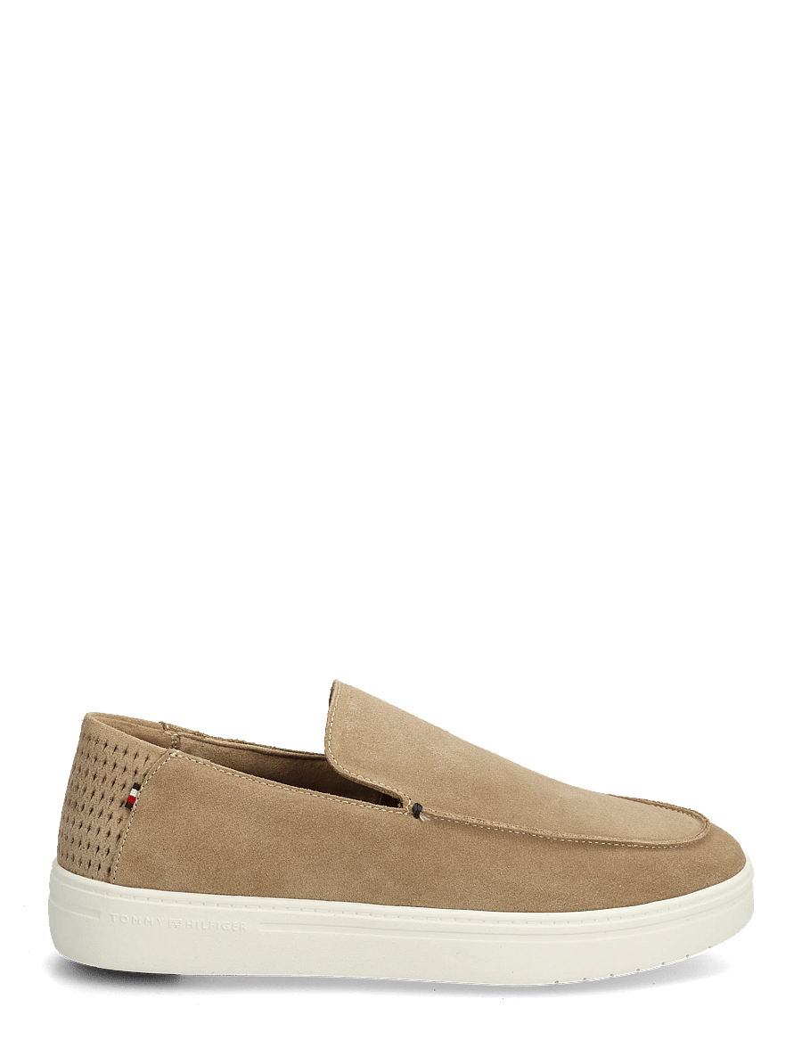 Tommy Hilfiger - MODERN LIGHT SUEDE LOAFER - shop efter anledning - safari canvas - 1