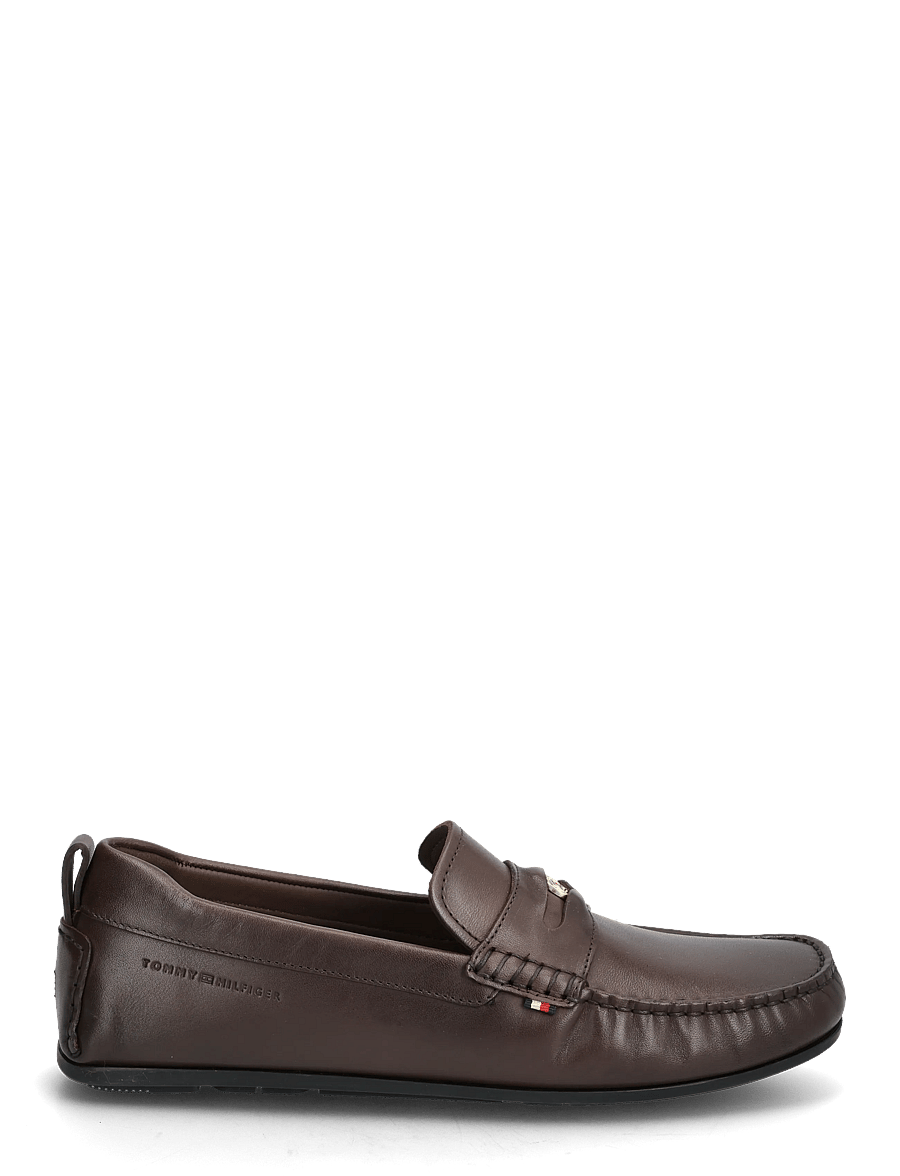 Tommy Hilfiger - HILFIGER COIN LTH DRIVER - osta olukorra järgi - legacy brown - 1