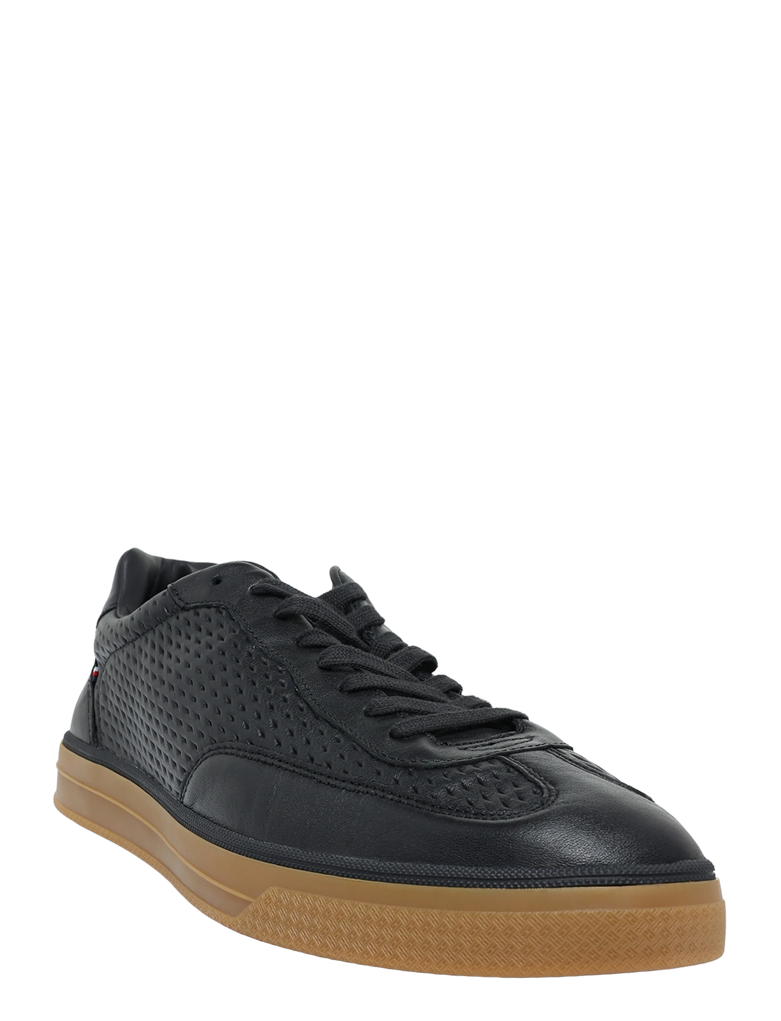 Tommy Hilfiger TH LO LUX CUT OUT LEATHER - Shop by occasion - BLACK / black