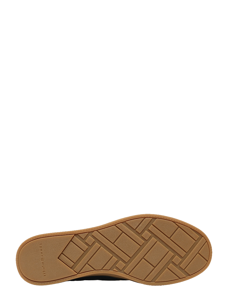 Tommy Hilfiger - TH LO LUX CUT OUT LEATHER - low tops - black - 4