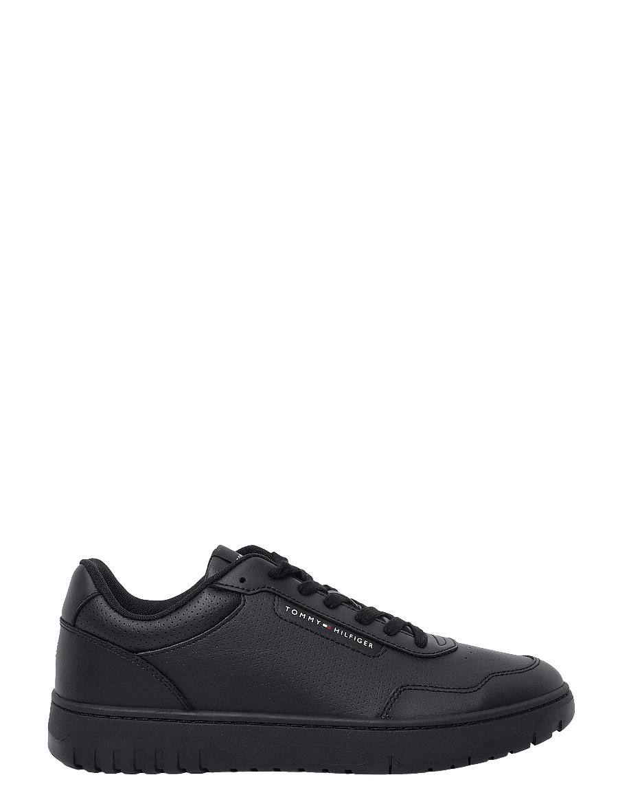 Tommy Hilfiger - TH BASKET CORE LEATHER - låga sneakers - black - 2