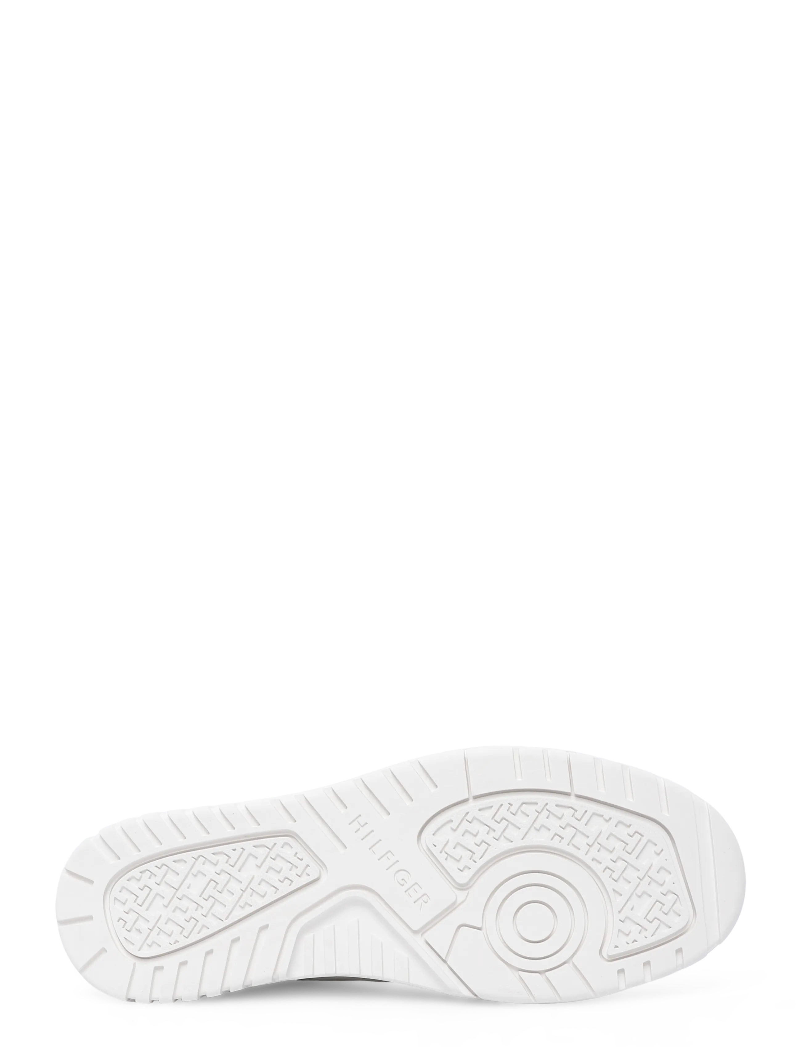 Tommy Hilfiger - TH BASKET CORE LEATHER - low tops - ecru platinum olive - 4