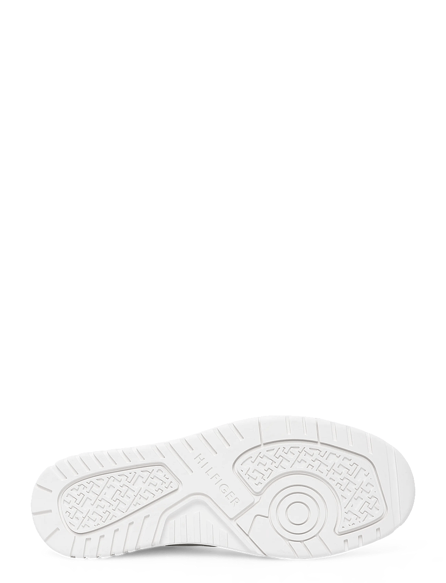 Tommy Hilfiger - TH BASKET CORE LEATHER - low tops - ecru platinum olive - 4