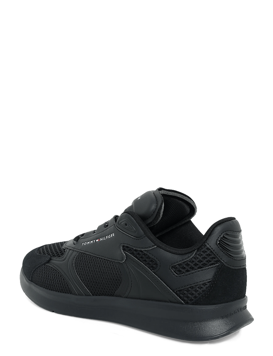 Tommy Hilfiger - LIGHTWEIGHT RUNNER MONOCOLOR - lave sneakers - black - 1