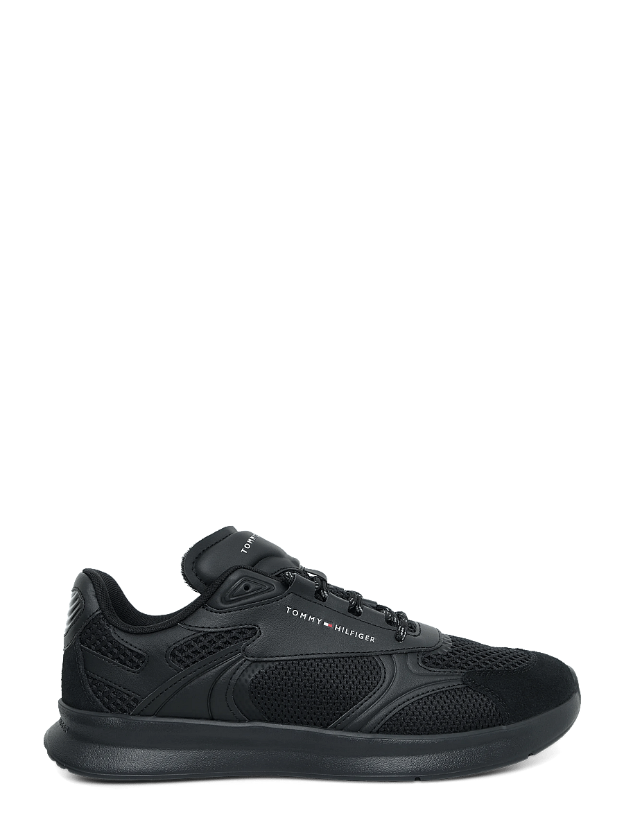 Tommy Hilfiger - LIGHTWEIGHT RUNNER MONOCOLOR - lave sneakers - black - 2