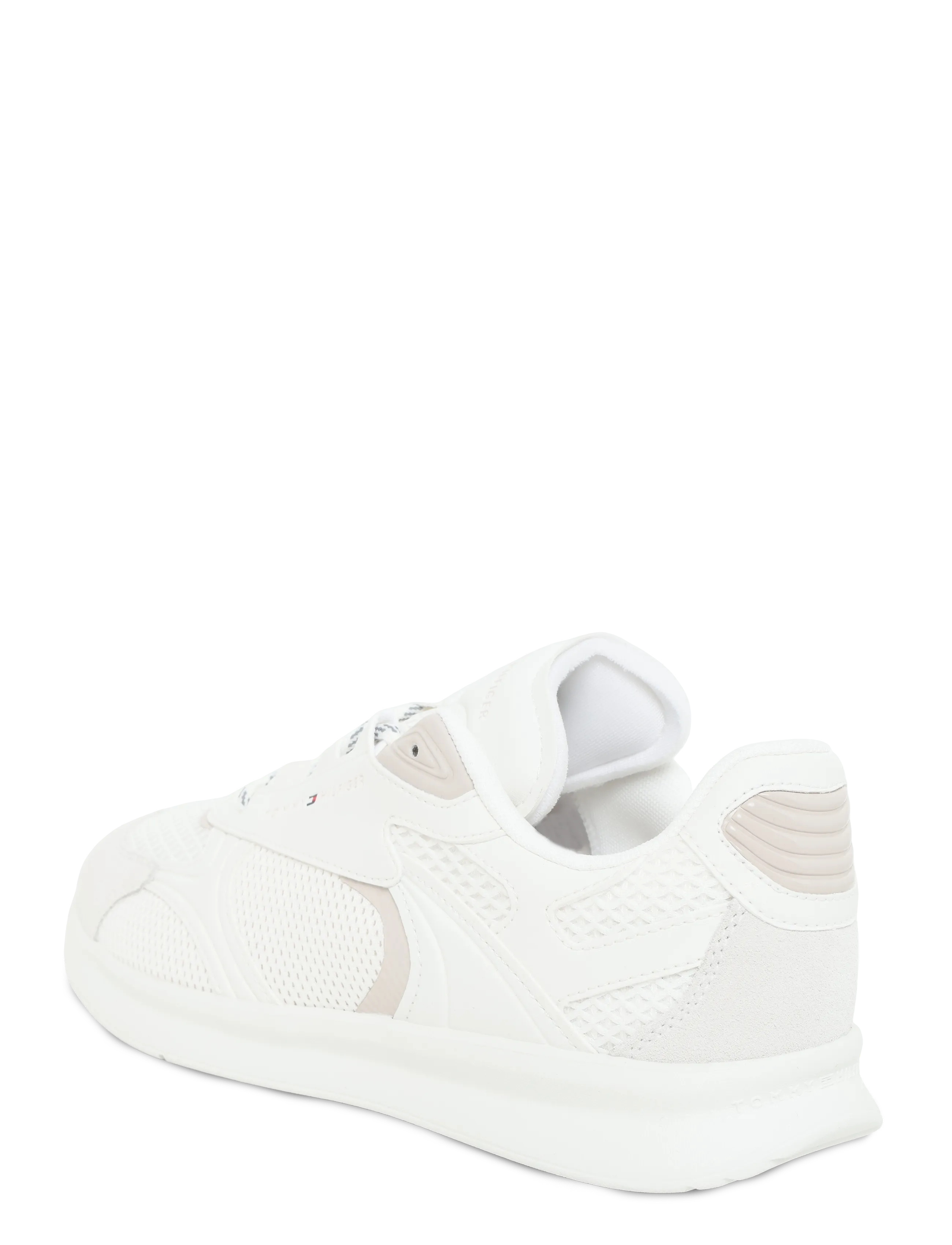 Tommy Hilfiger - LIGHTWEIGHT RUNNER MONOCOLOR - lave sneakers - ecru - 1