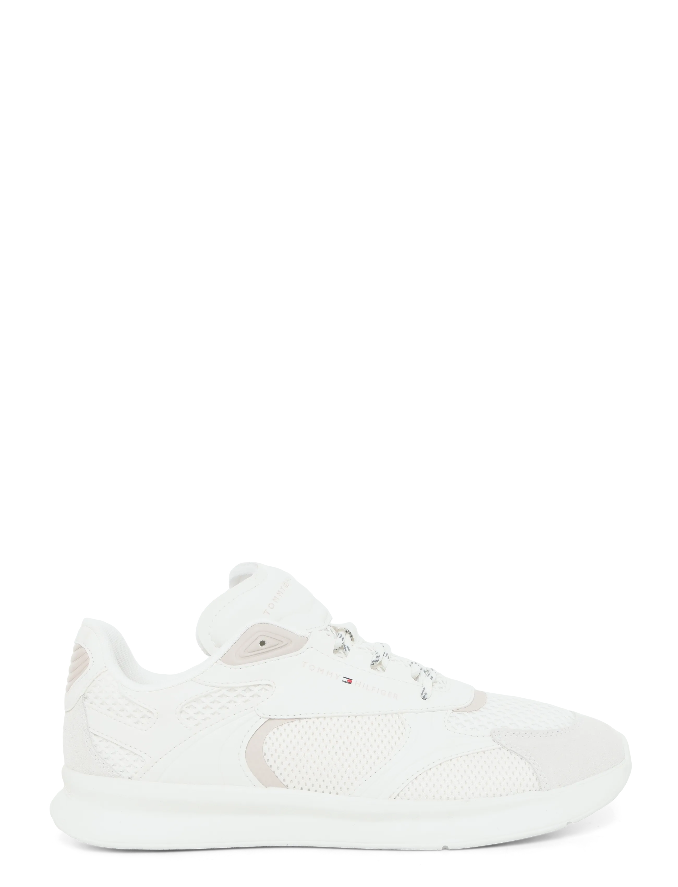 Tommy Hilfiger - LIGHTWEIGHT RUNNER MONOCOLOR - lave sneakers - ecru - 2