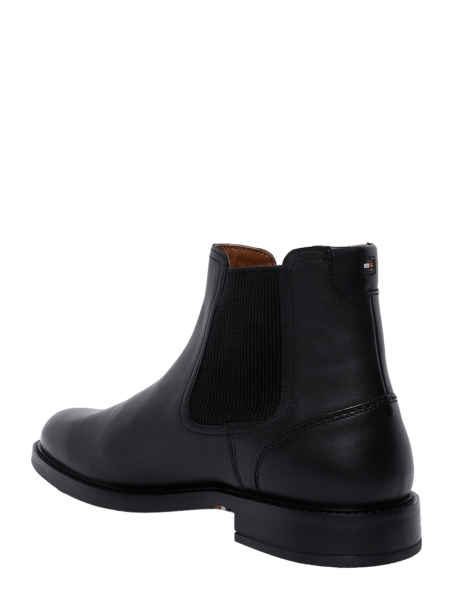 Tommy Hilfiger - CORPORATE DRESSY LTH CHELSEA - chelsea boots - black - 1