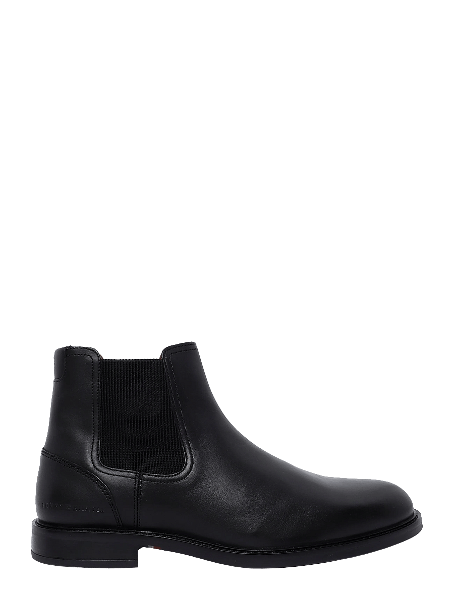 Tommy Hilfiger - CORPORATE DRESSY LTH CHELSEA - chelsea boots - black - 2