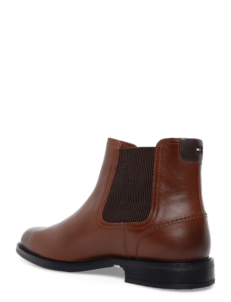 Tommy Hilfiger - CORPORATE DRESSY LTH CHELSEA - chelsea boots - winter cognac - 1