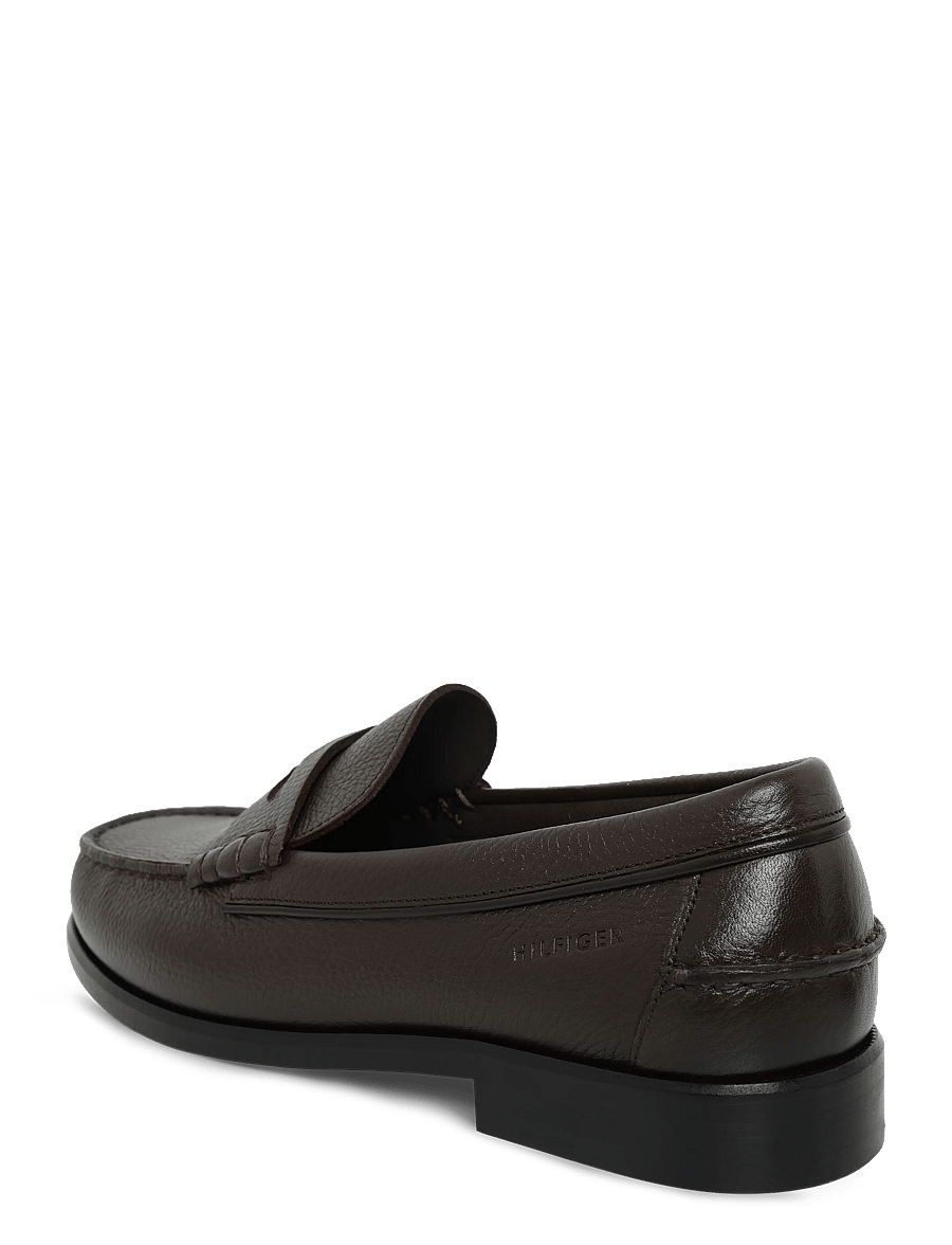 Tommy Hilfiger - HILFIGER TUMBLE LTH PENNY LOAFER - shop efter anledning - cocoa - 1