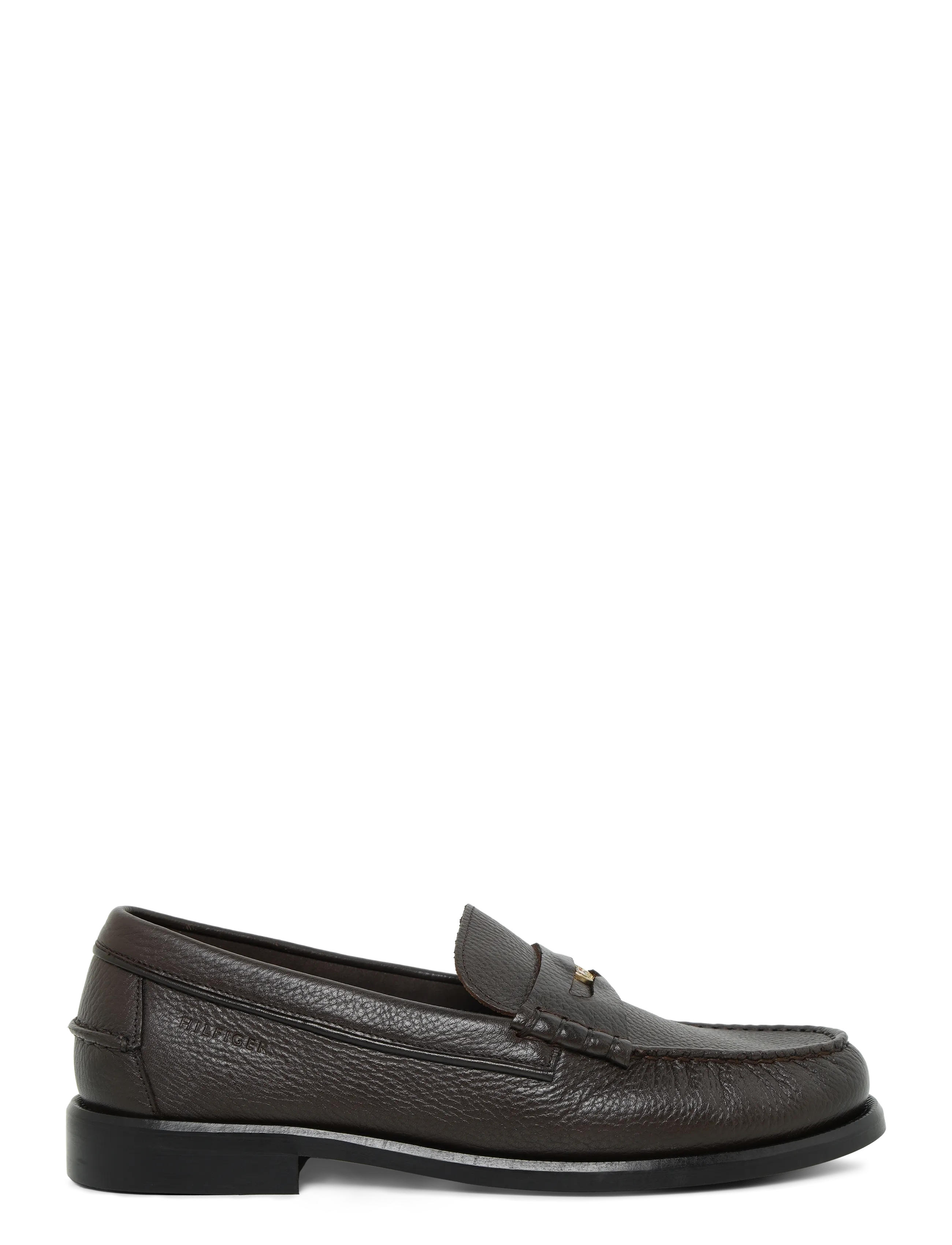 Tommy Hilfiger - HILFIGER TUMBLE LTH PENNY LOAFER - shop efter anledning - cocoa - 2