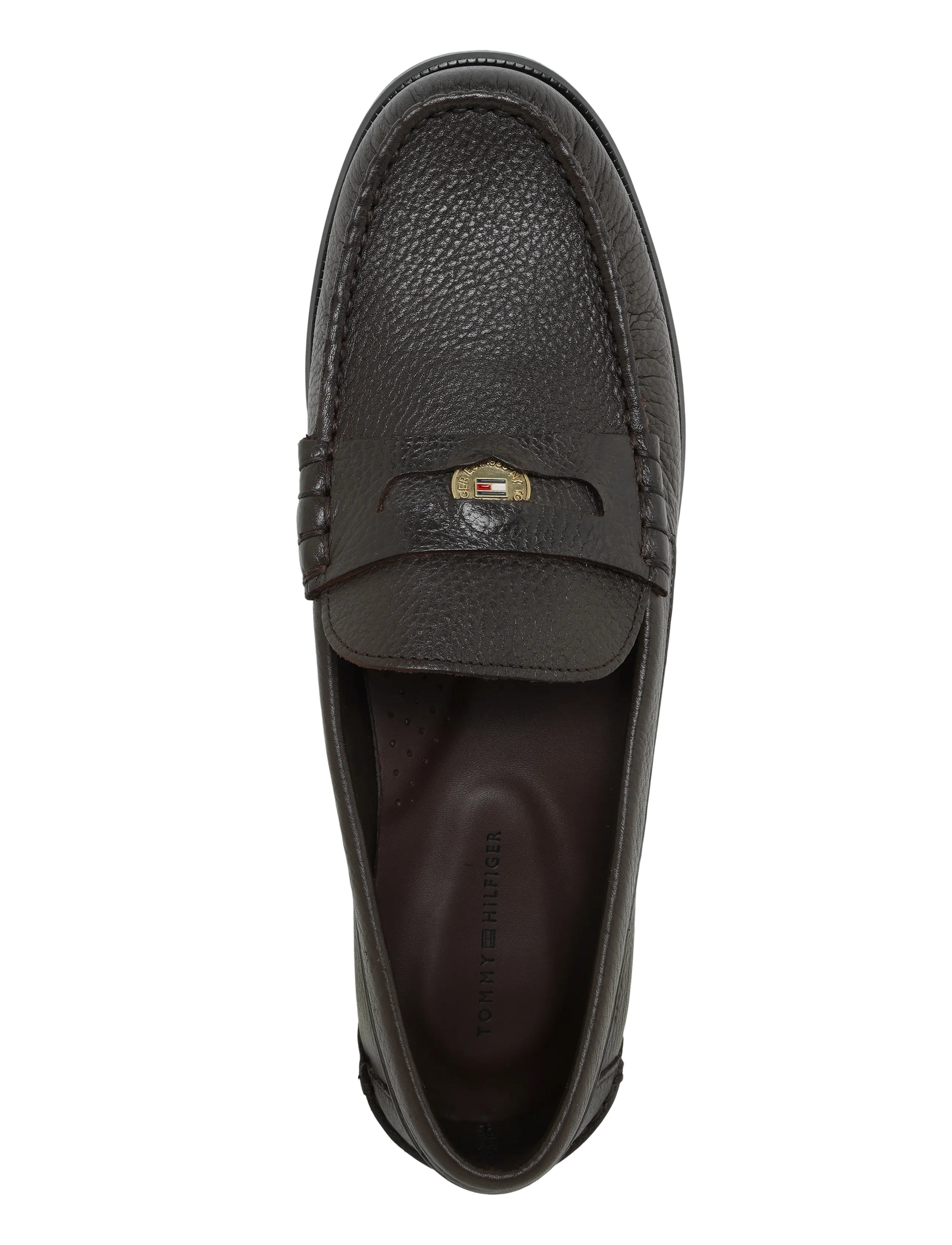 Tommy Hilfiger - HILFIGER TUMBLE LTH PENNY LOAFER - shop efter anledning - cocoa - 3
