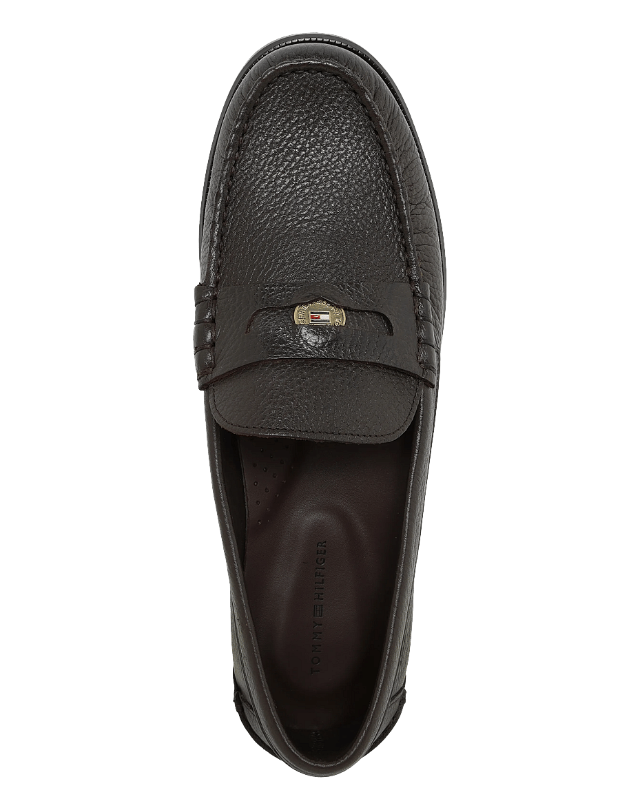 Tommy Hilfiger - HILFIGER TUMBLE LTH PENNY LOAFER - shop efter anledning - cocoa - 3