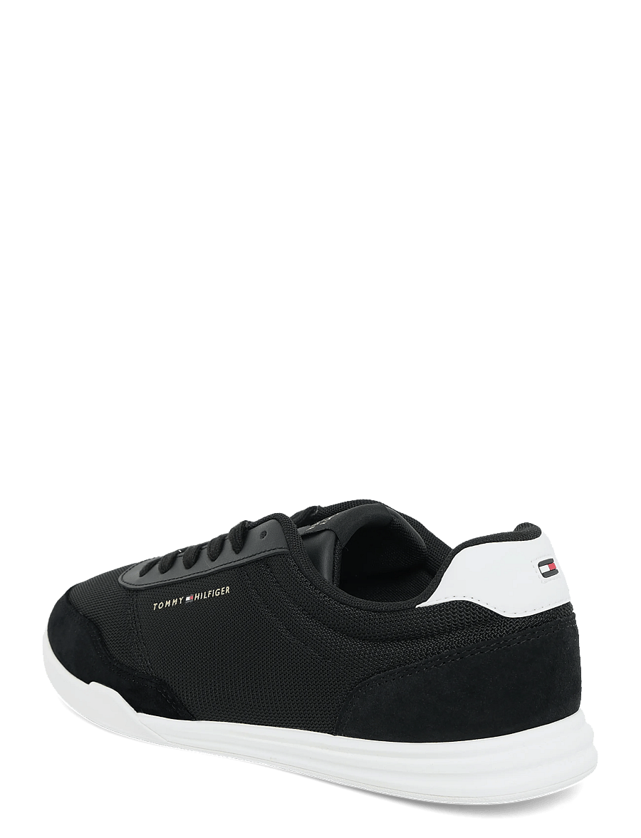 Tommy Hilfiger - LO PRO CUPSOLE NYLON SUEDE MIX - lave sneakers - black - 1