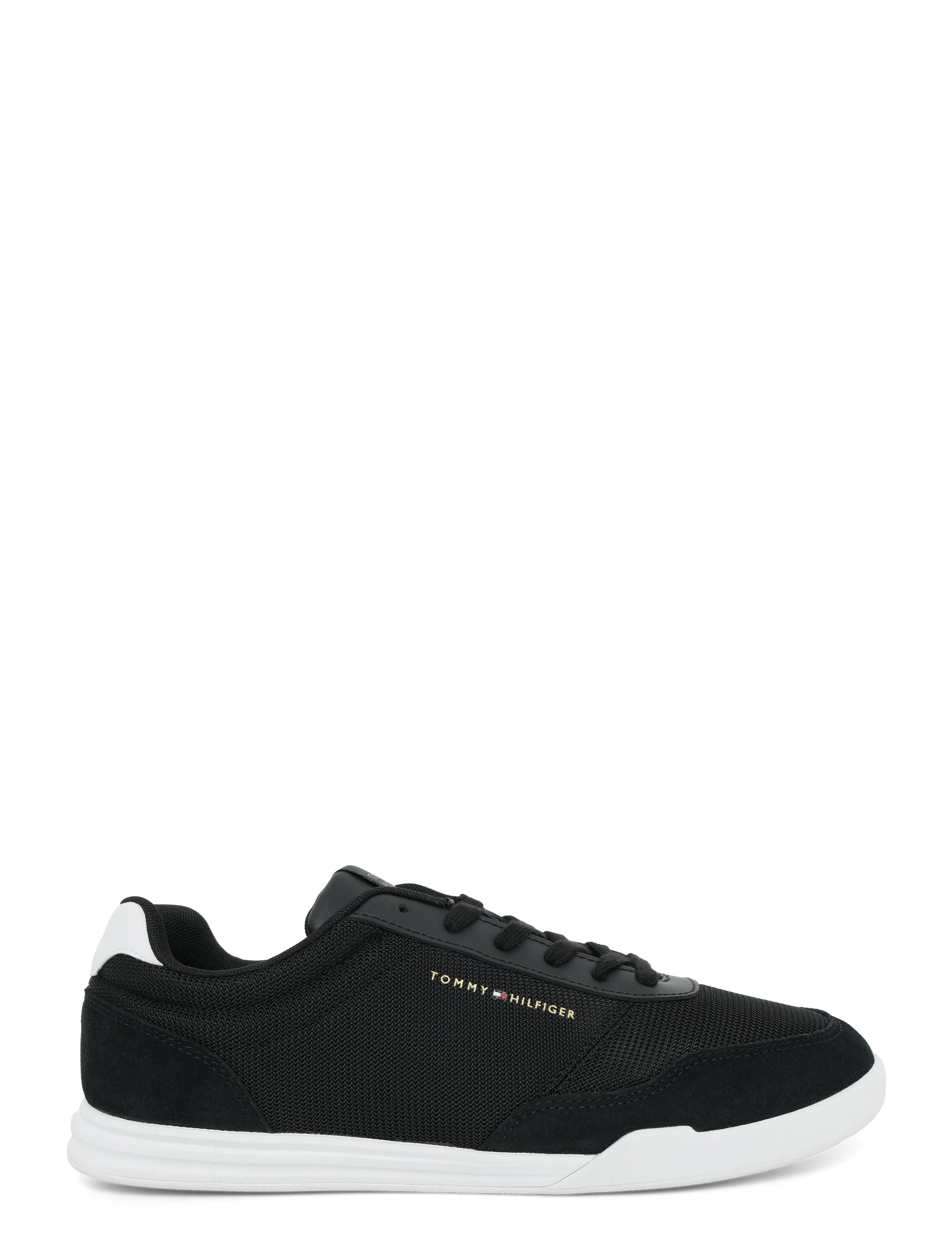 Tommy Hilfiger - LO PRO CUPSOLE NYLON SUEDE MIX - lave sneakers - black - 2
