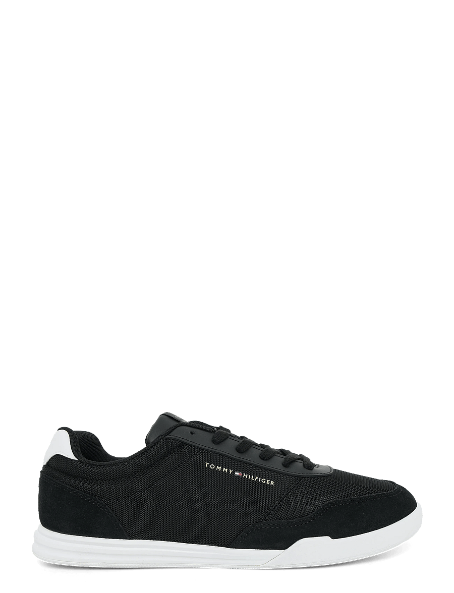 Tommy Hilfiger - LO PRO CUPSOLE NYLON SUEDE MIX - lave sneakers - black - 2
