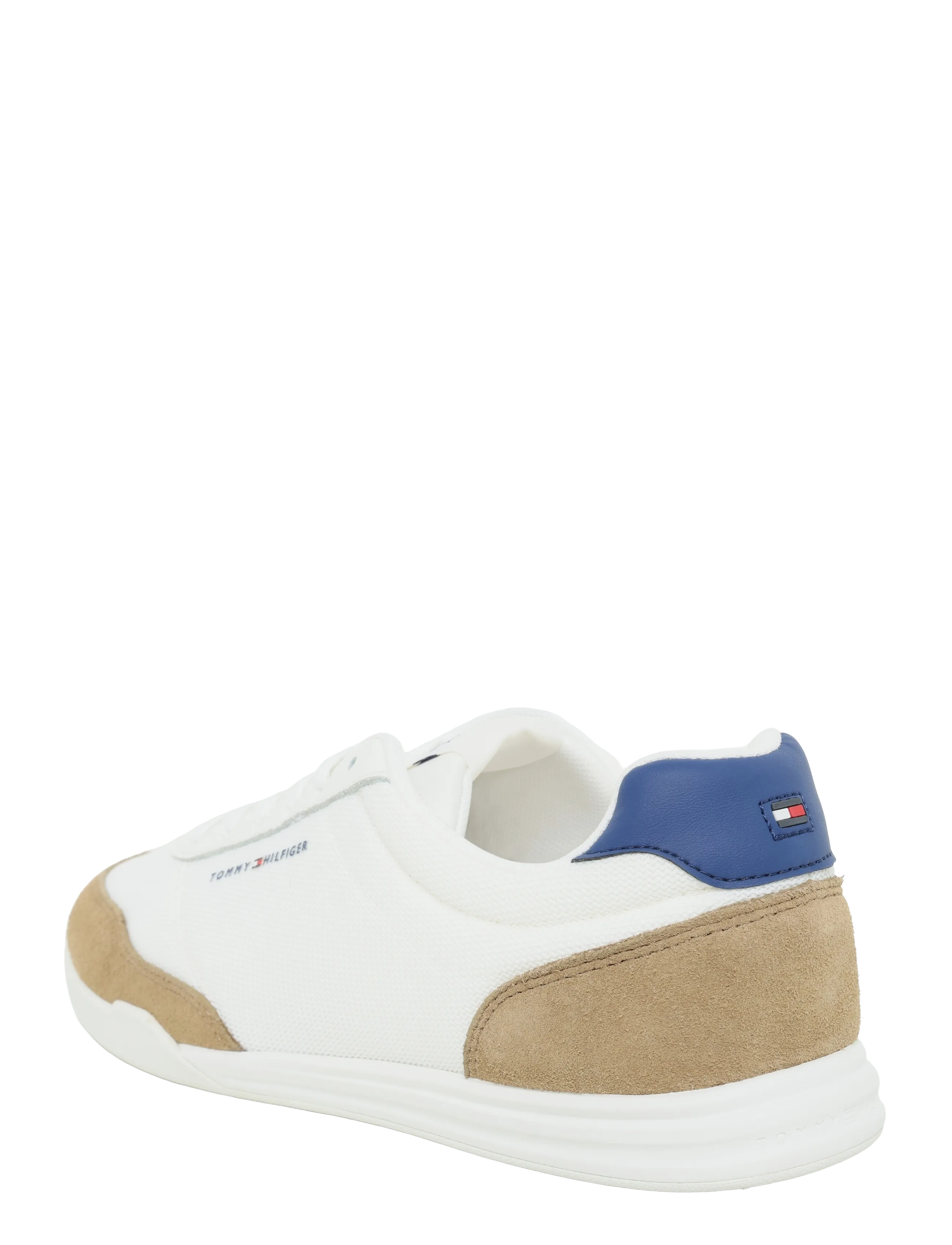 Tommy Hilfiger - LO PRO CUPSOLE NYLON SUEDE MIX - lave sneakers - ecru - 1