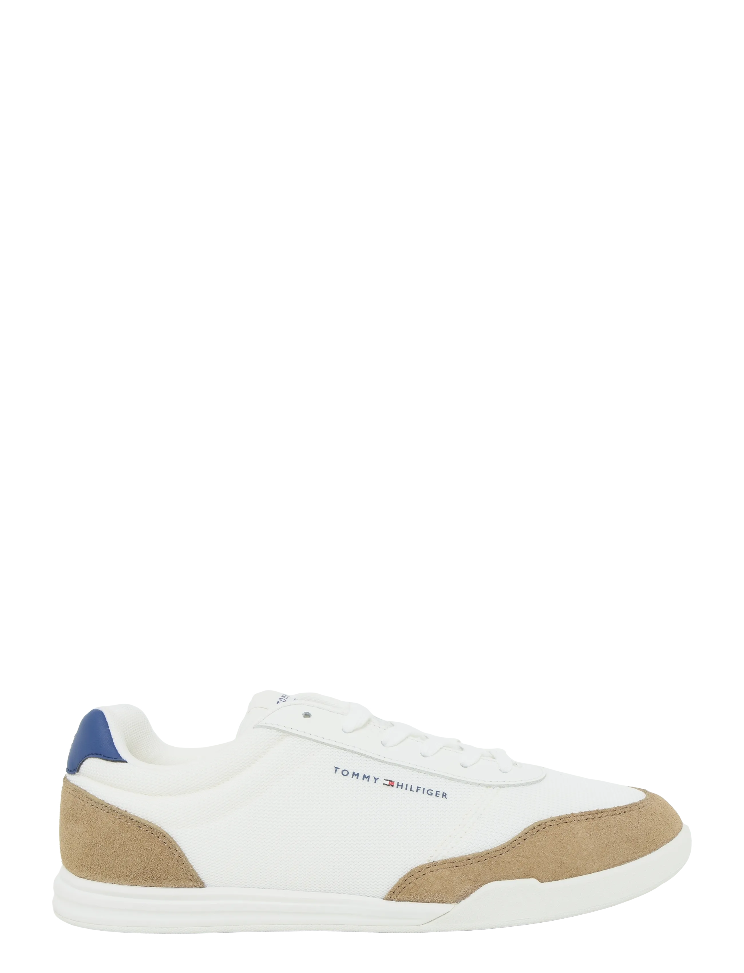 Tommy Hilfiger - LO PRO CUPSOLE NYLON SUEDE MIX - lave sneakers - ecru - 2